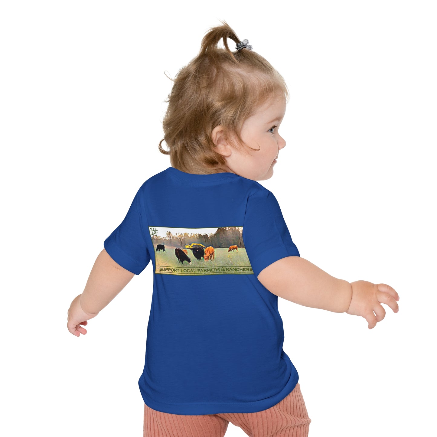 Support Farmers & Ranchers Baby Tee