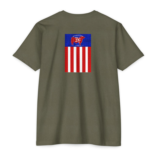 Bull+Flag Softstyle Adult Tee