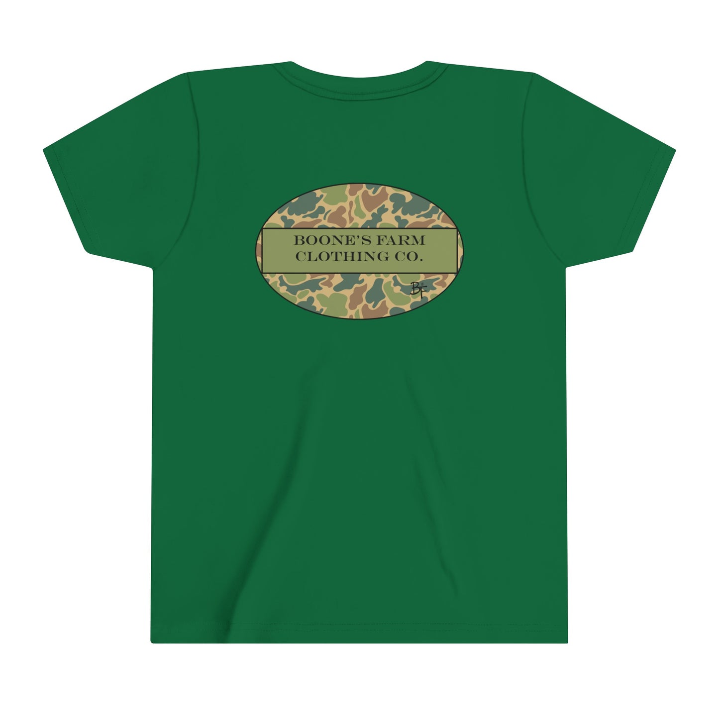 Camo Boone's Farm CC Logo Kids Tee