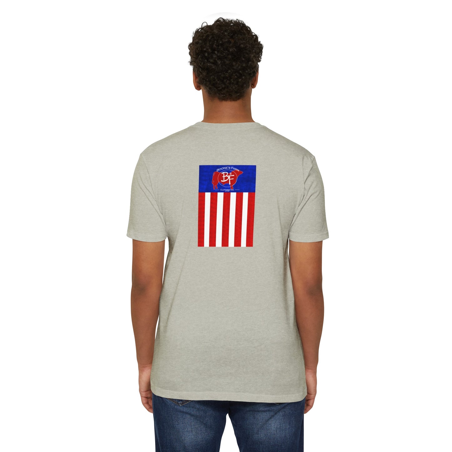 Bull+Flag Softstyle Adult Tee