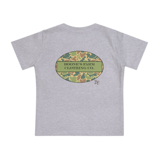 Camo Boone's Farm Baby Tee