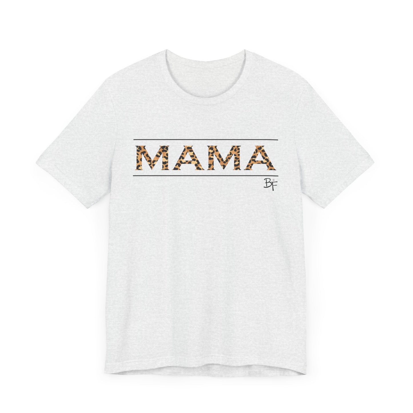 Cheetah Print MAMA Bella Canvas Tee