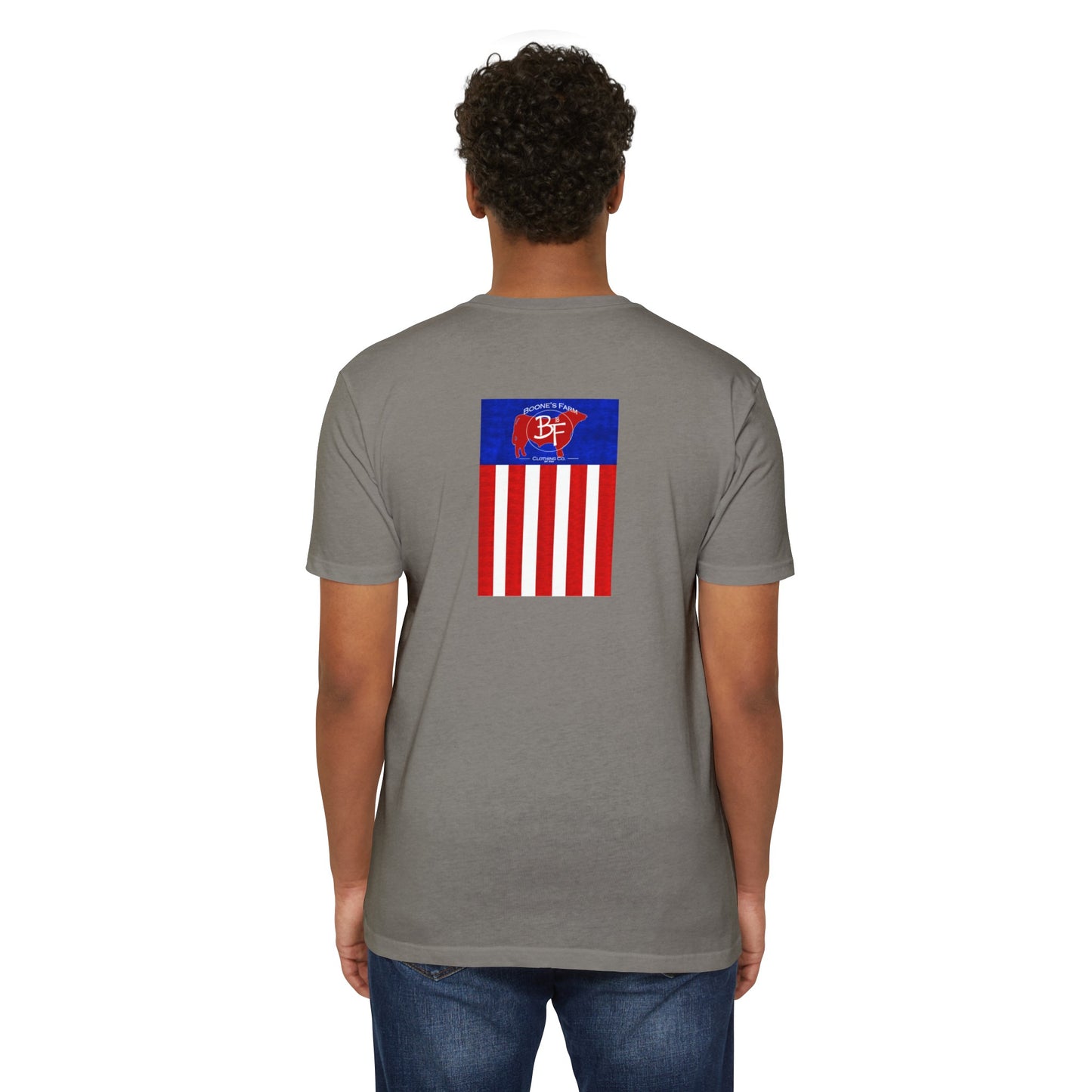 Bull+Flag Softstyle Adult Tee