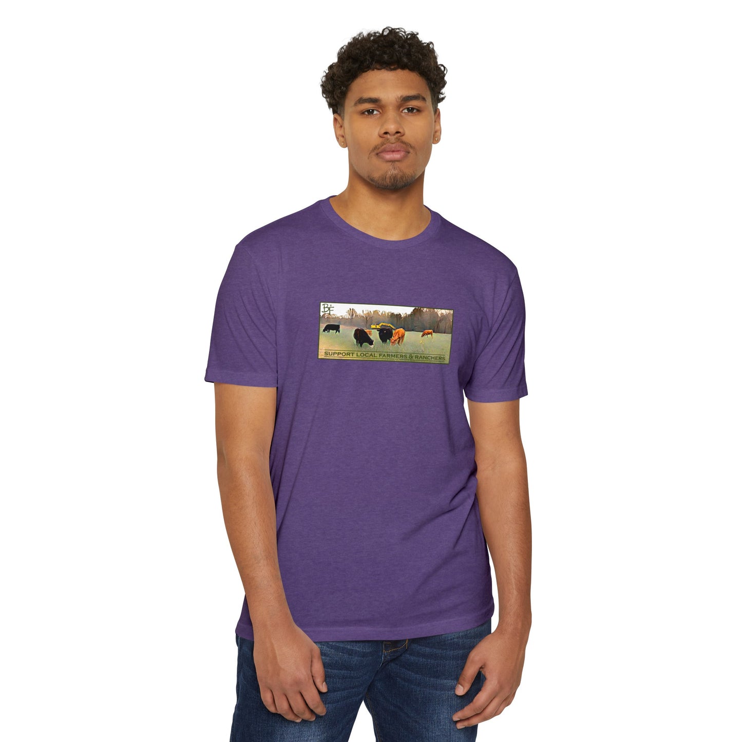 Support Farmers & Ranchers Softstyle Adult Tee