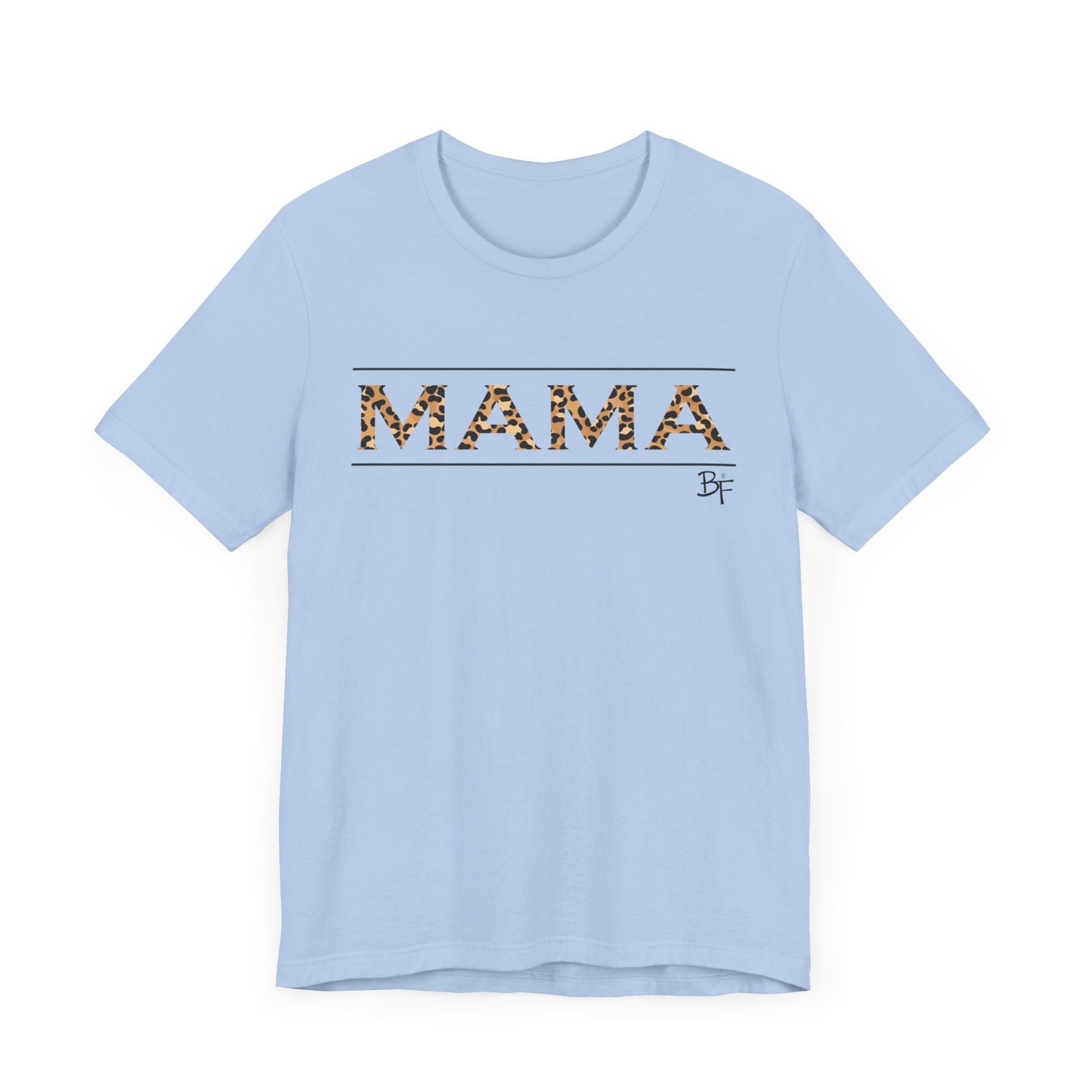 Cheetah Print MAMA Bella Canvas Tee