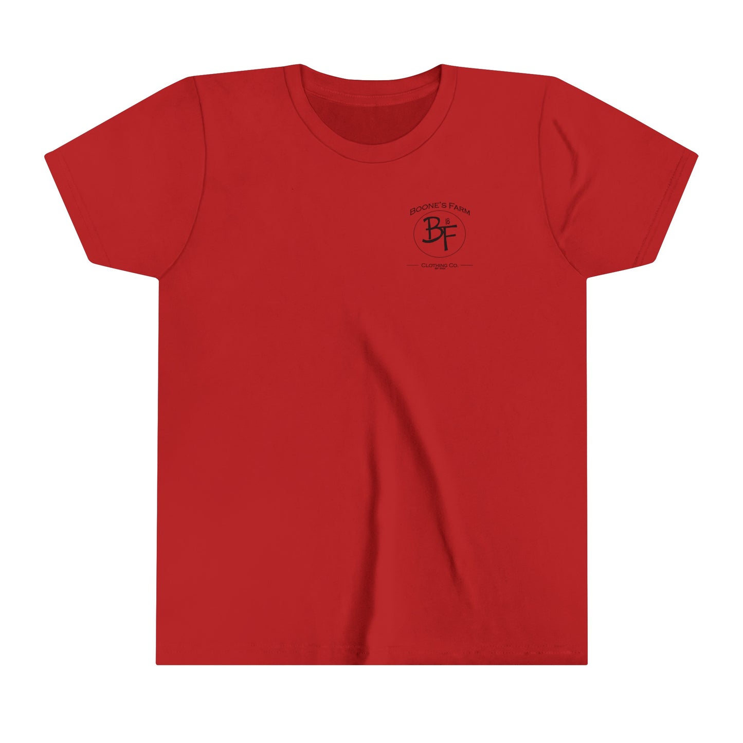 Camo Boone's Farm CC Logo Kids Tee