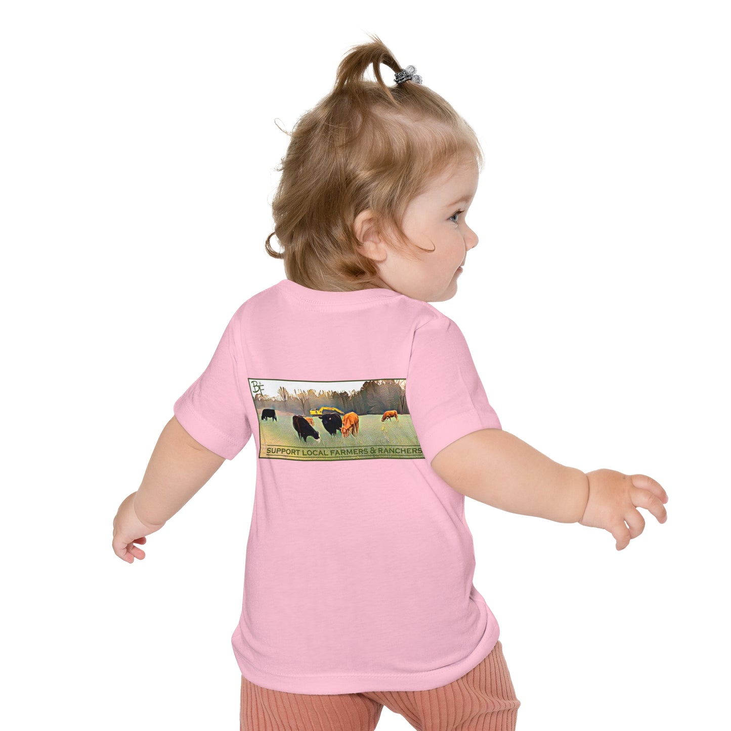 Support Farmers & Ranchers Baby Tee