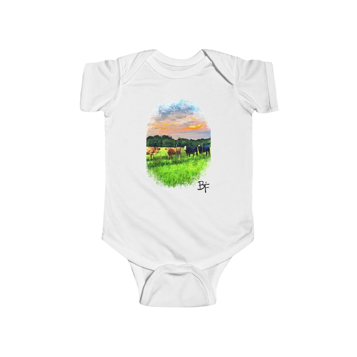 Sweet Summertime Baby Onesie