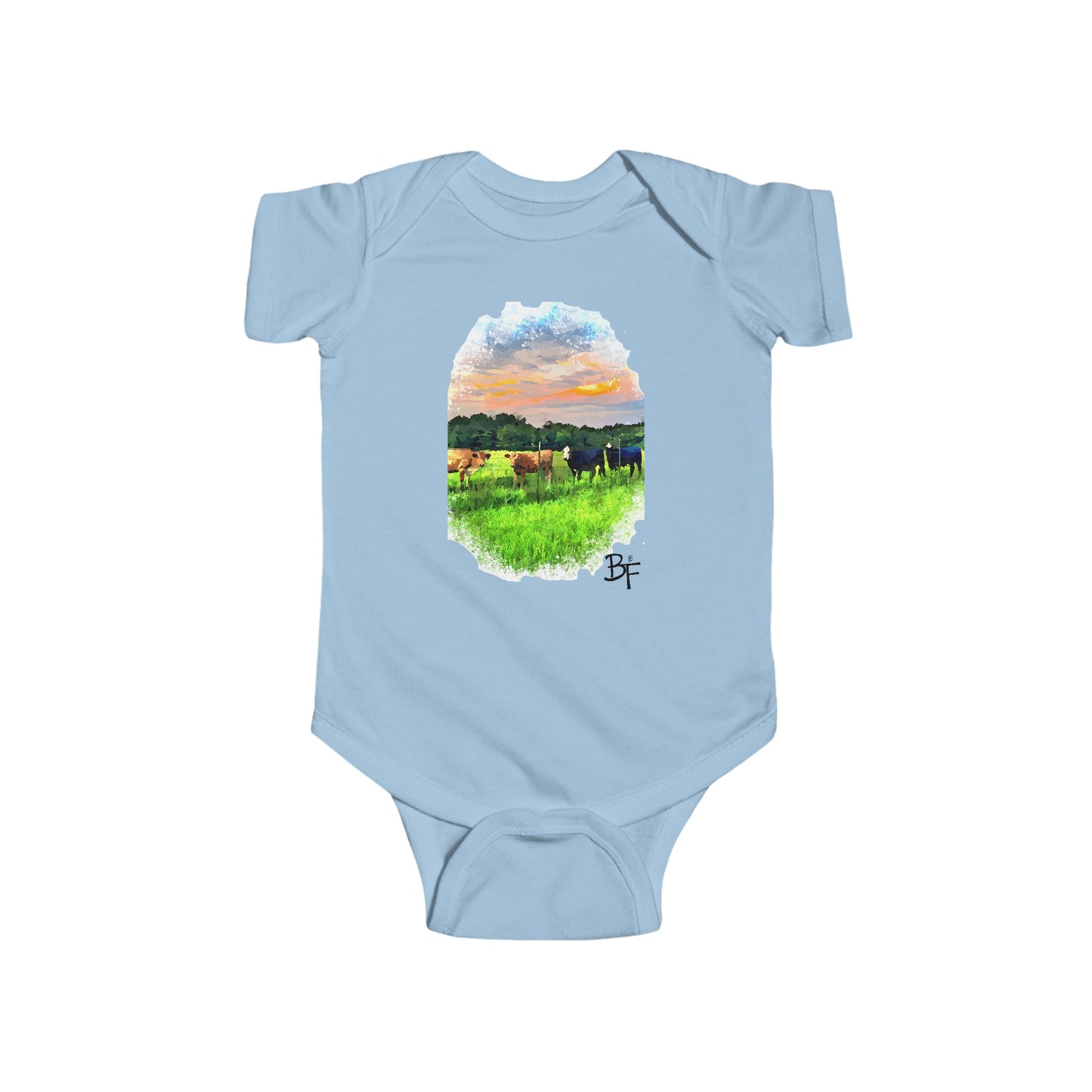 Sweet Summertime Baby Onesie