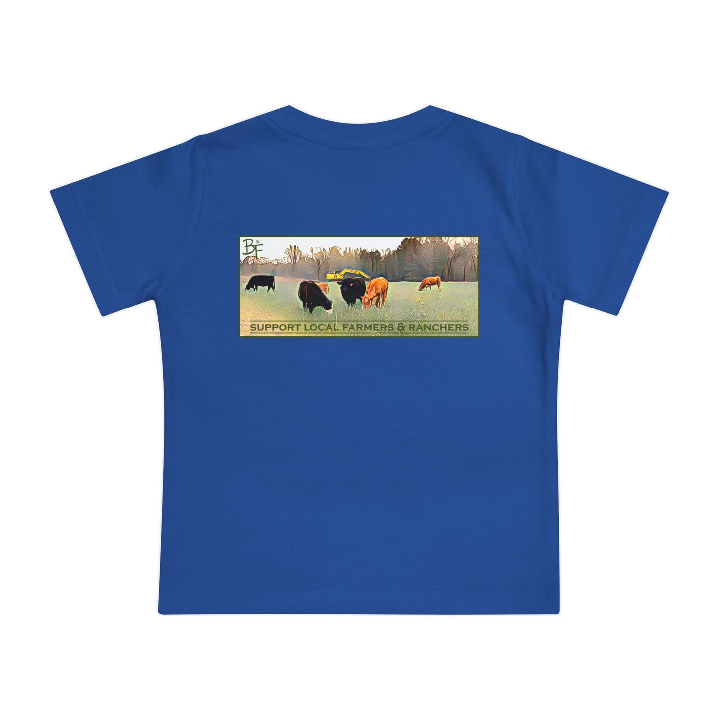 Support Farmers & Ranchers Baby Tee