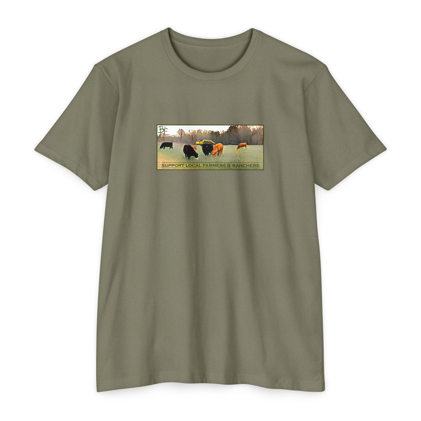 Support Farmers & Ranchers Softstyle Adult Tee