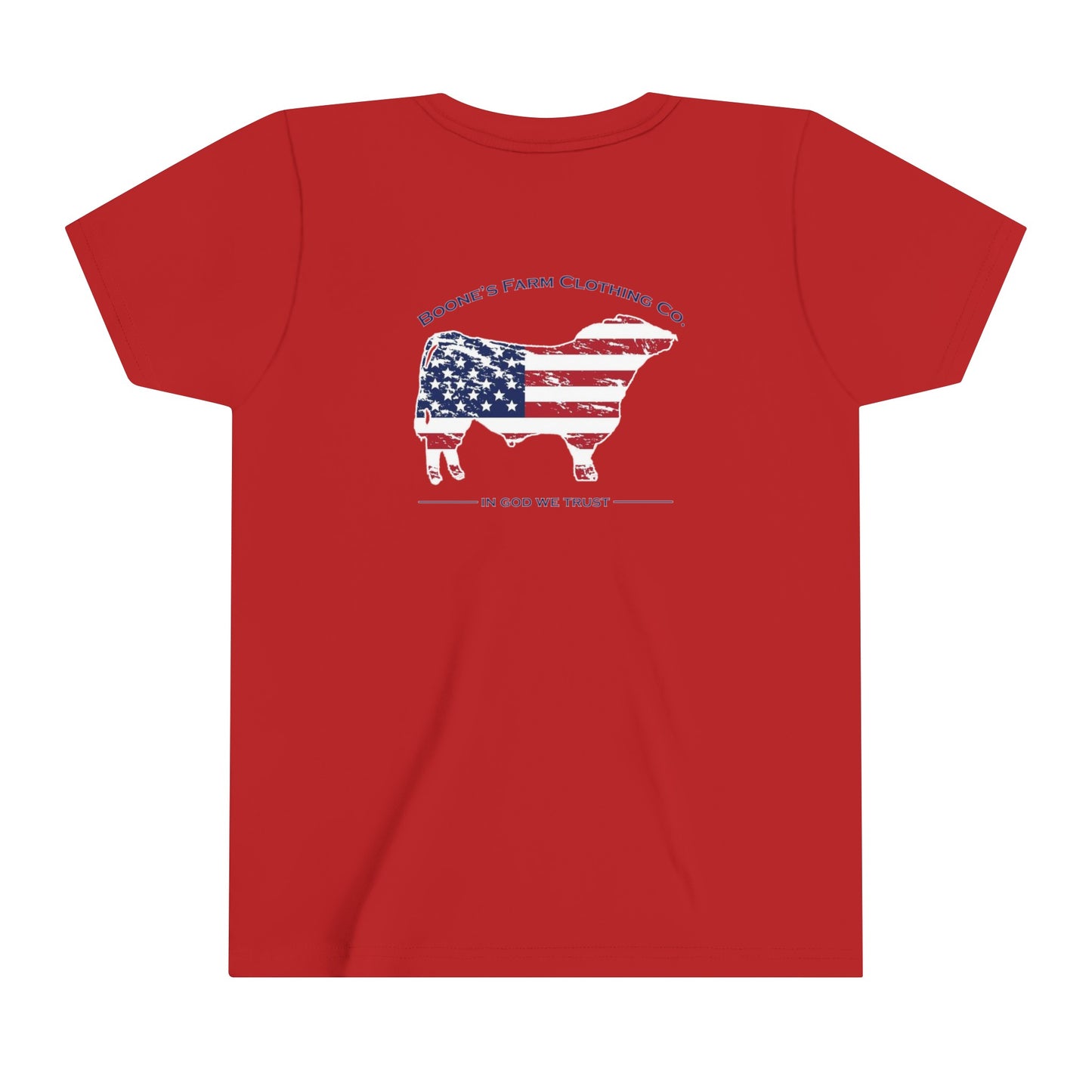 American Flag BFCC Bull Kids Tee