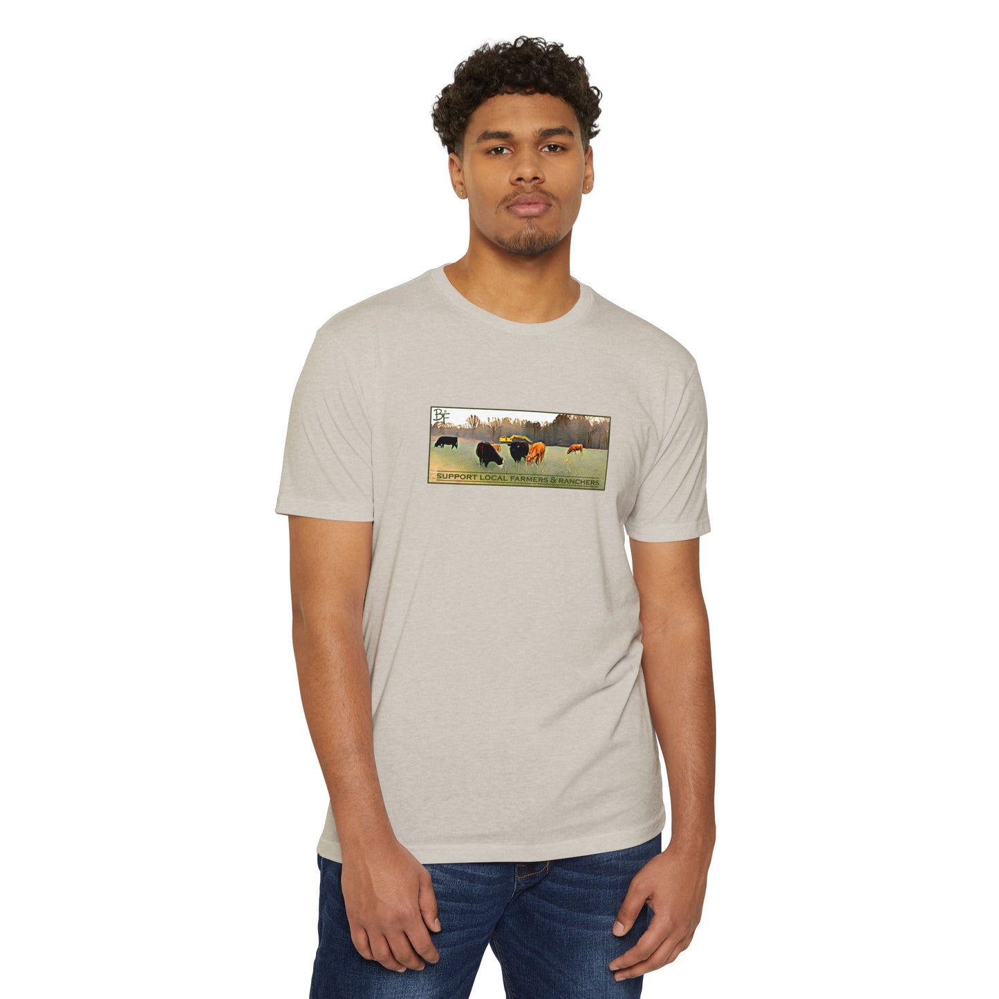 Support Farmers & Ranchers Softstyle Adult Tee