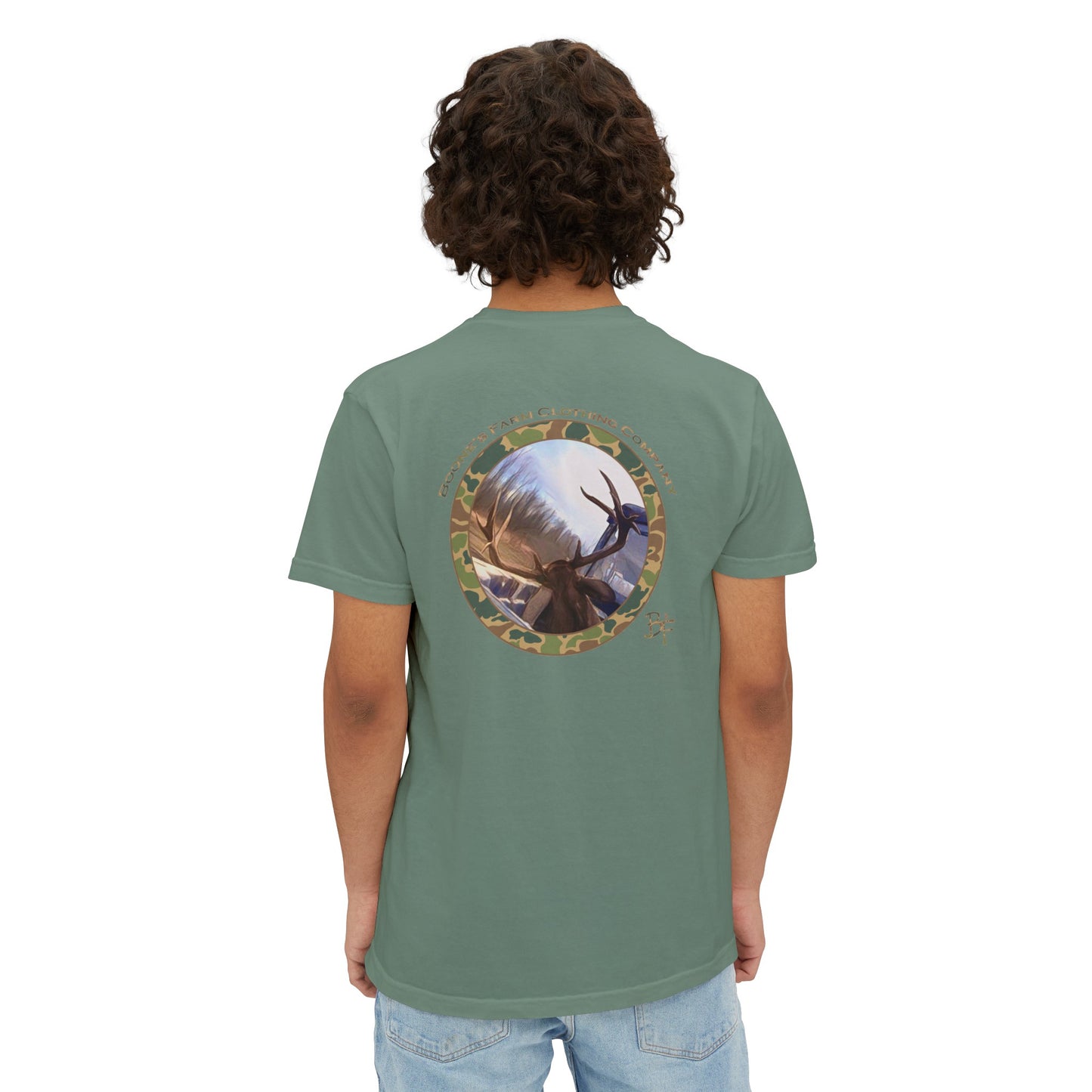 Buck Adult Pocket Tee