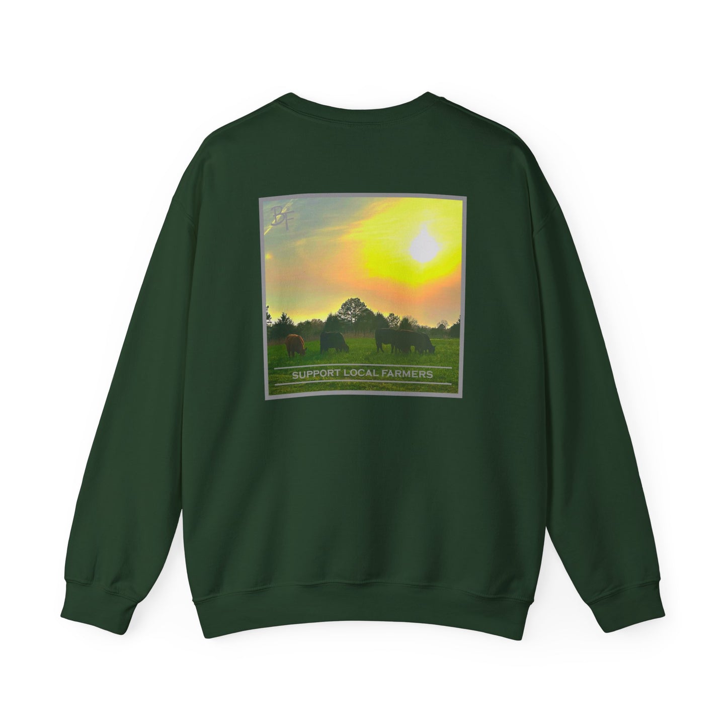 Support Local Farmers Crewneck Sweatshirt