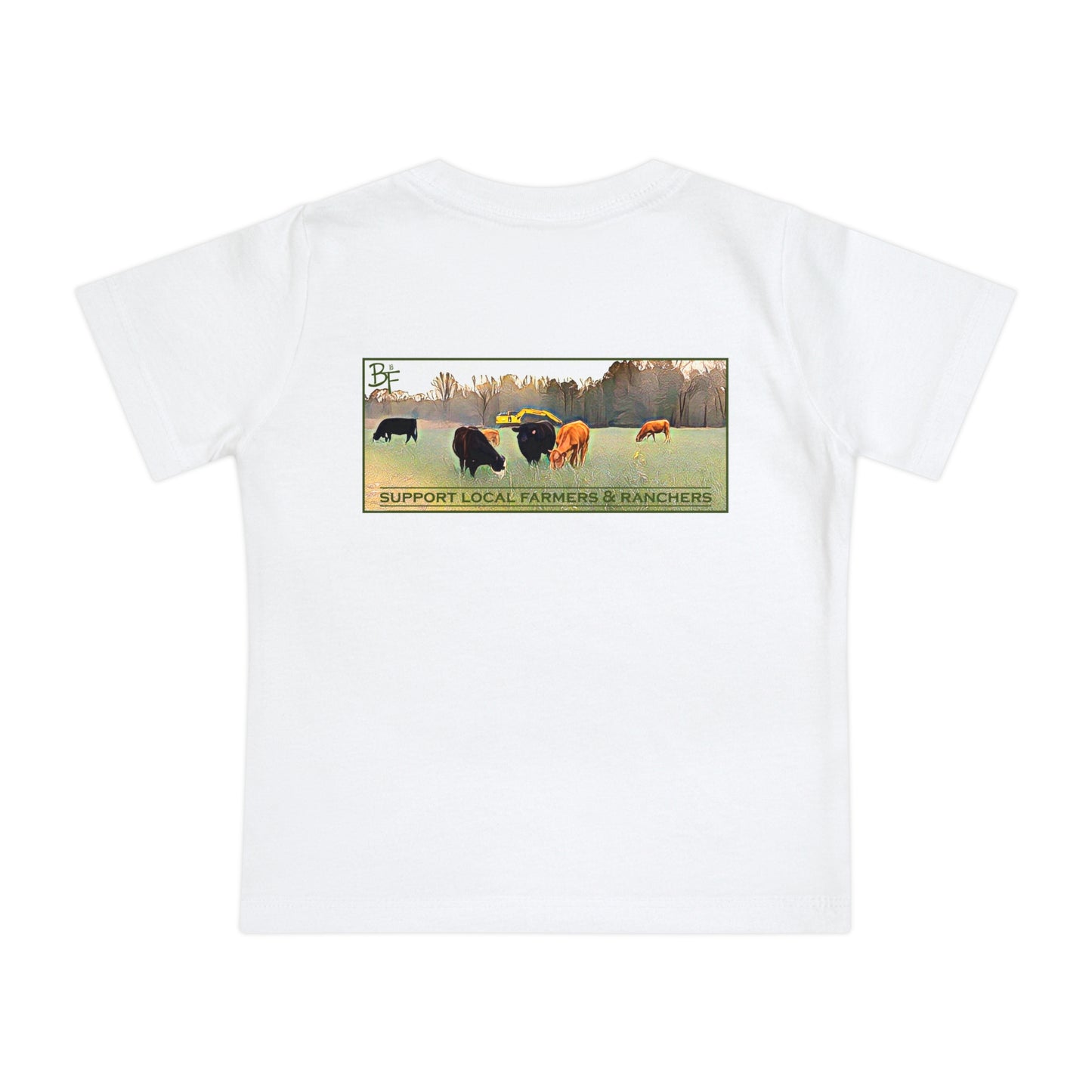 Support Farmers & Ranchers Baby Tee