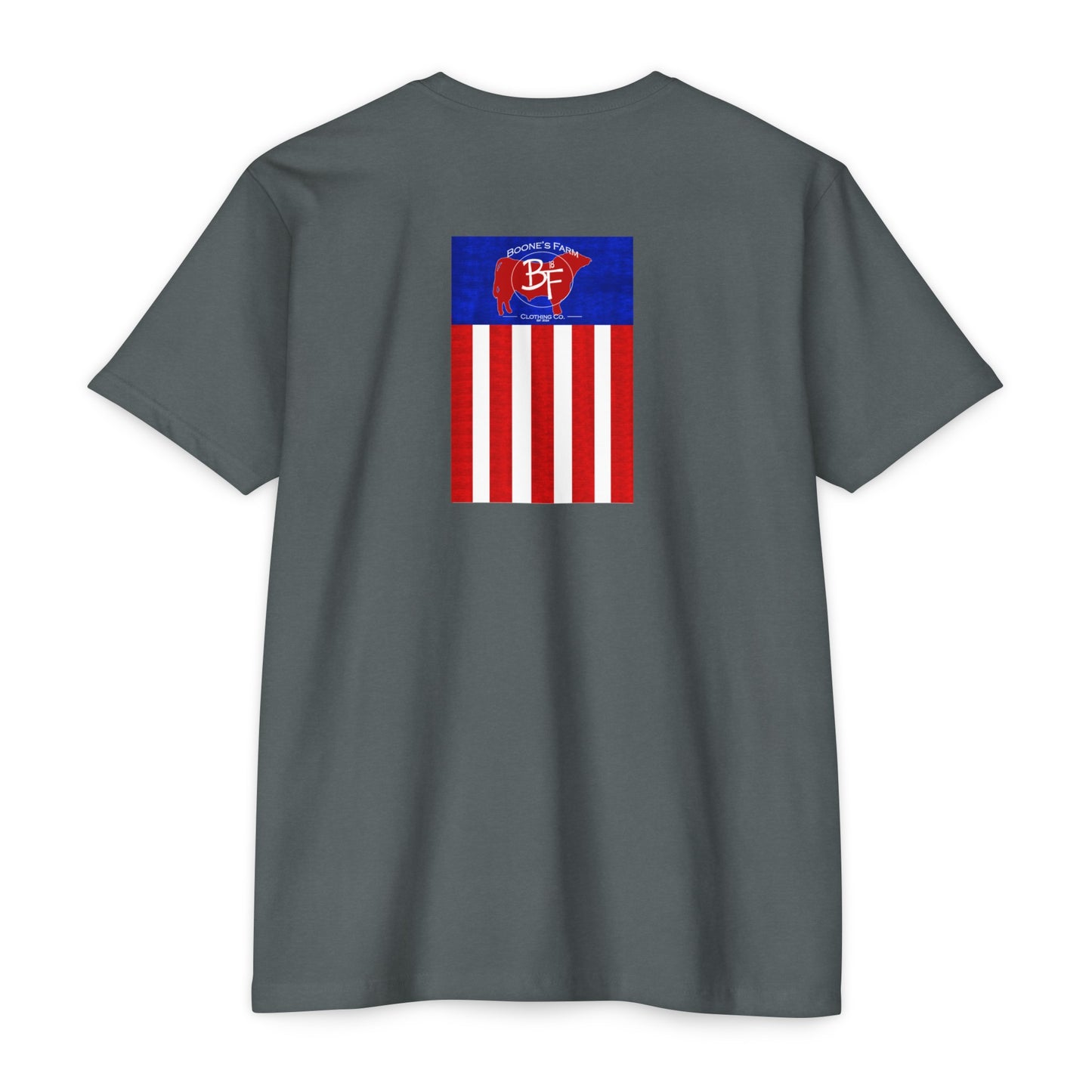 Bull+Flag Softstyle Adult Tee