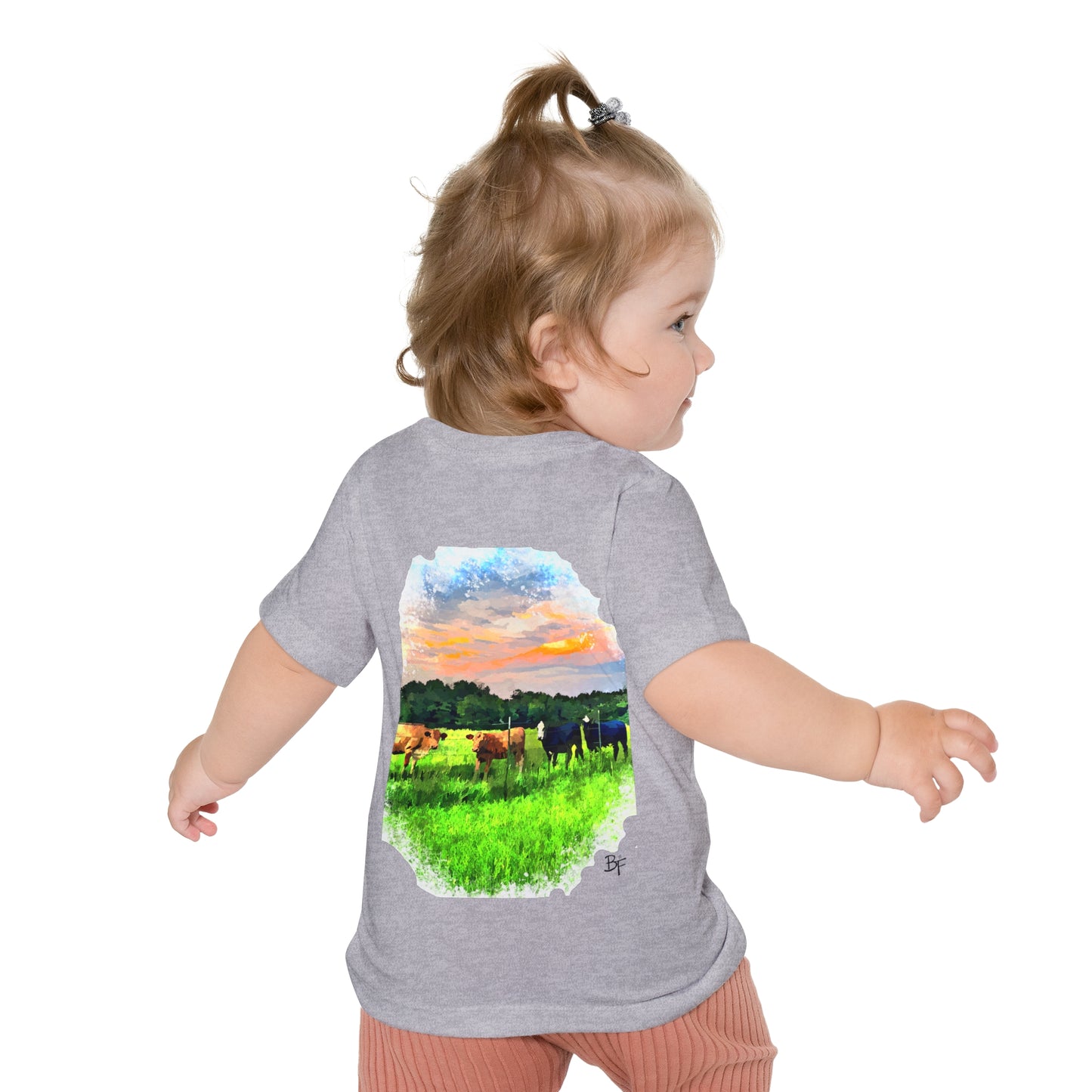 Sweet Summertime Baby Cow Tee