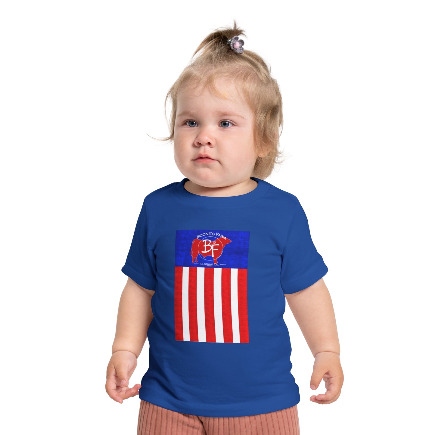 Bull+Flag Baby Tee