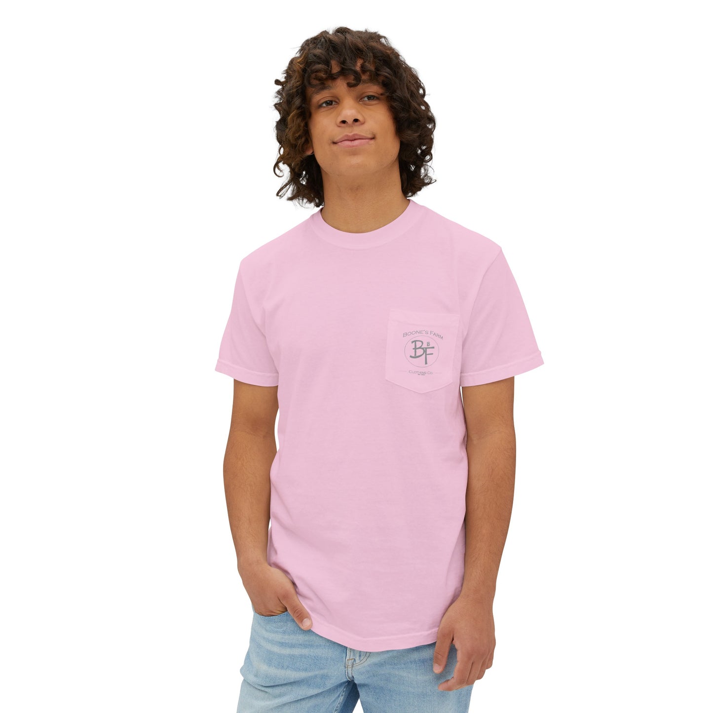 Support Local Farmers Comfort Colors Pocket Tee