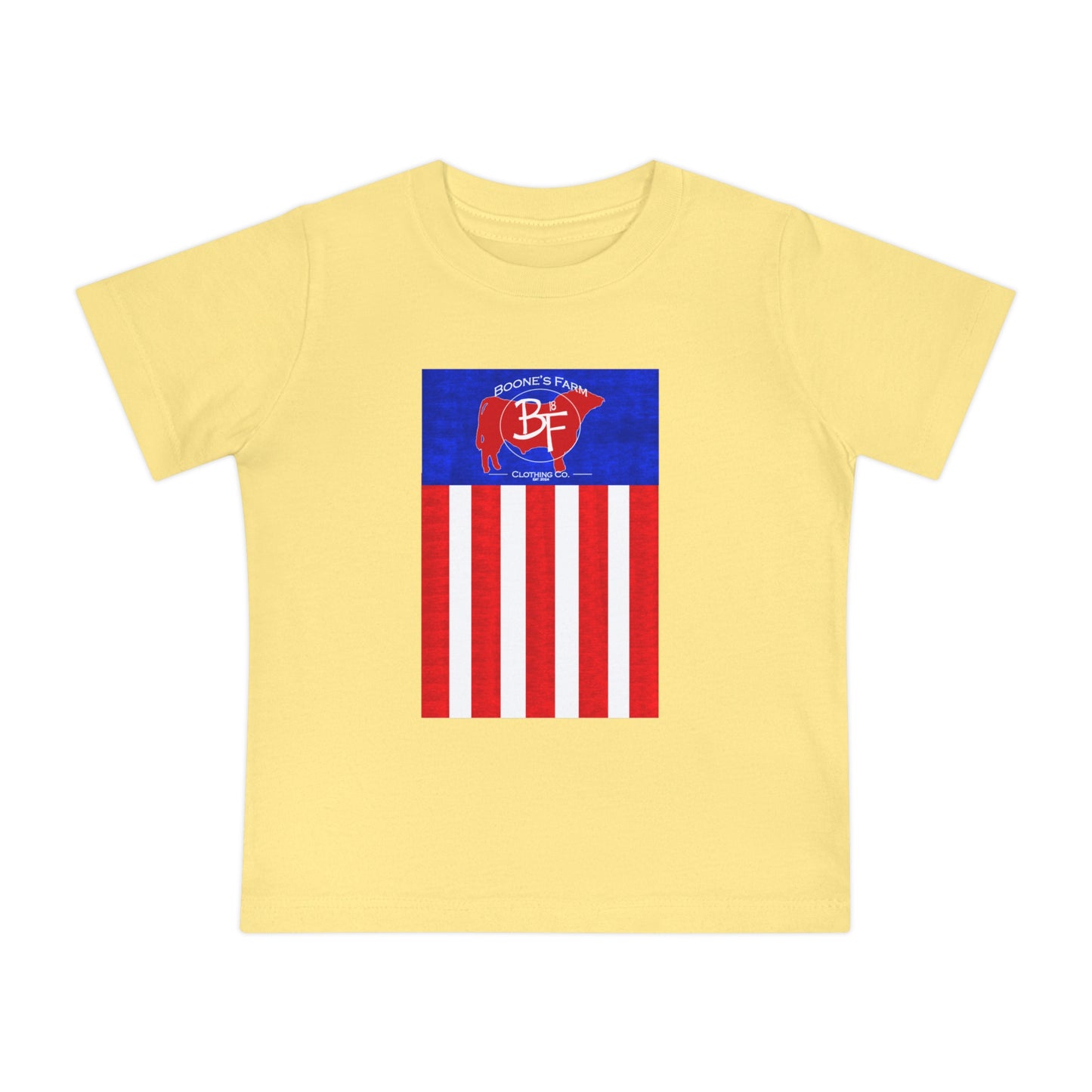 Bull+Flag Baby Tee