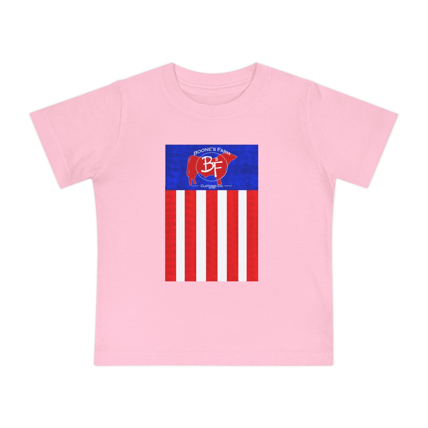 Bull+Flag Baby Tee