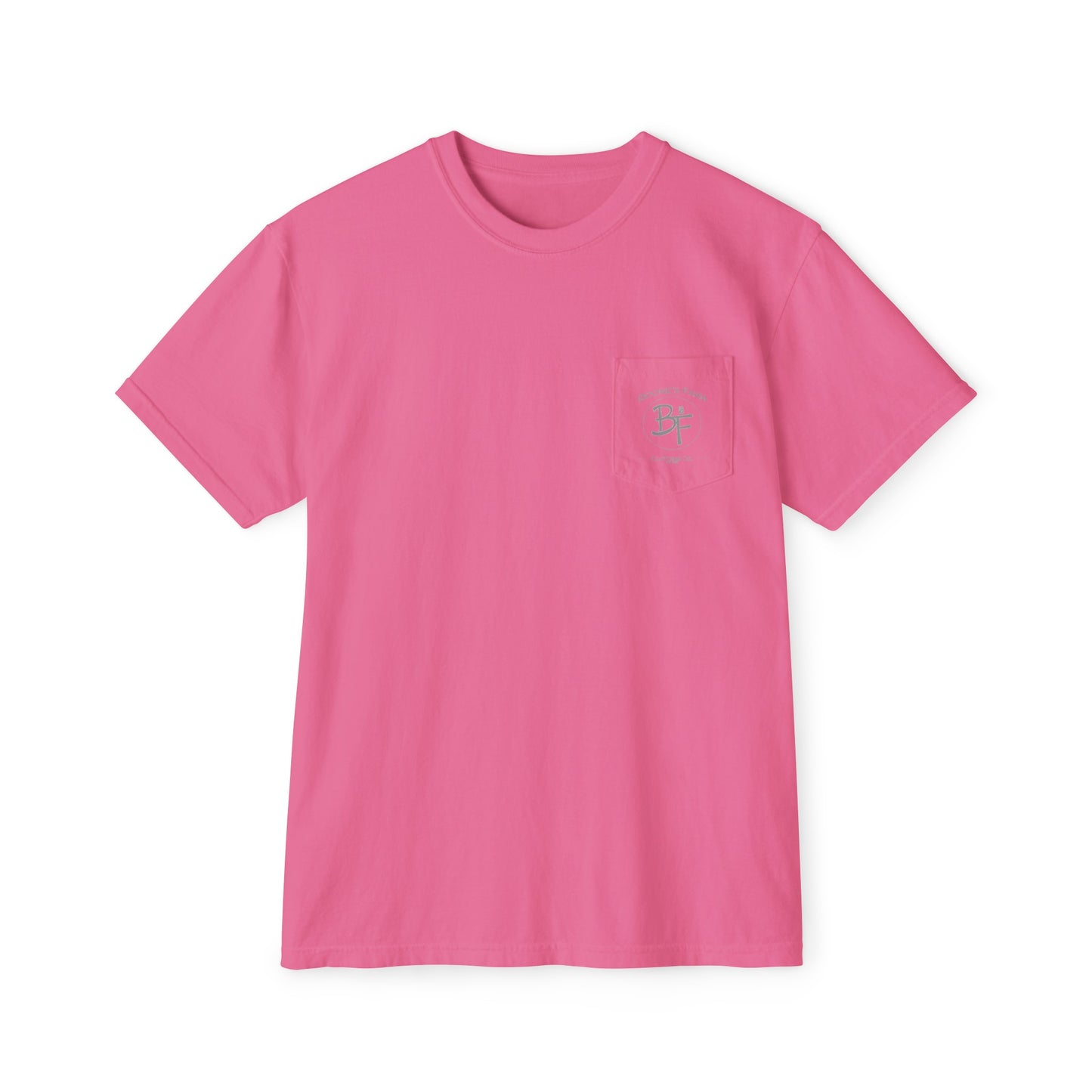 Support Local Farmers Comfort Colors Pocket Tee