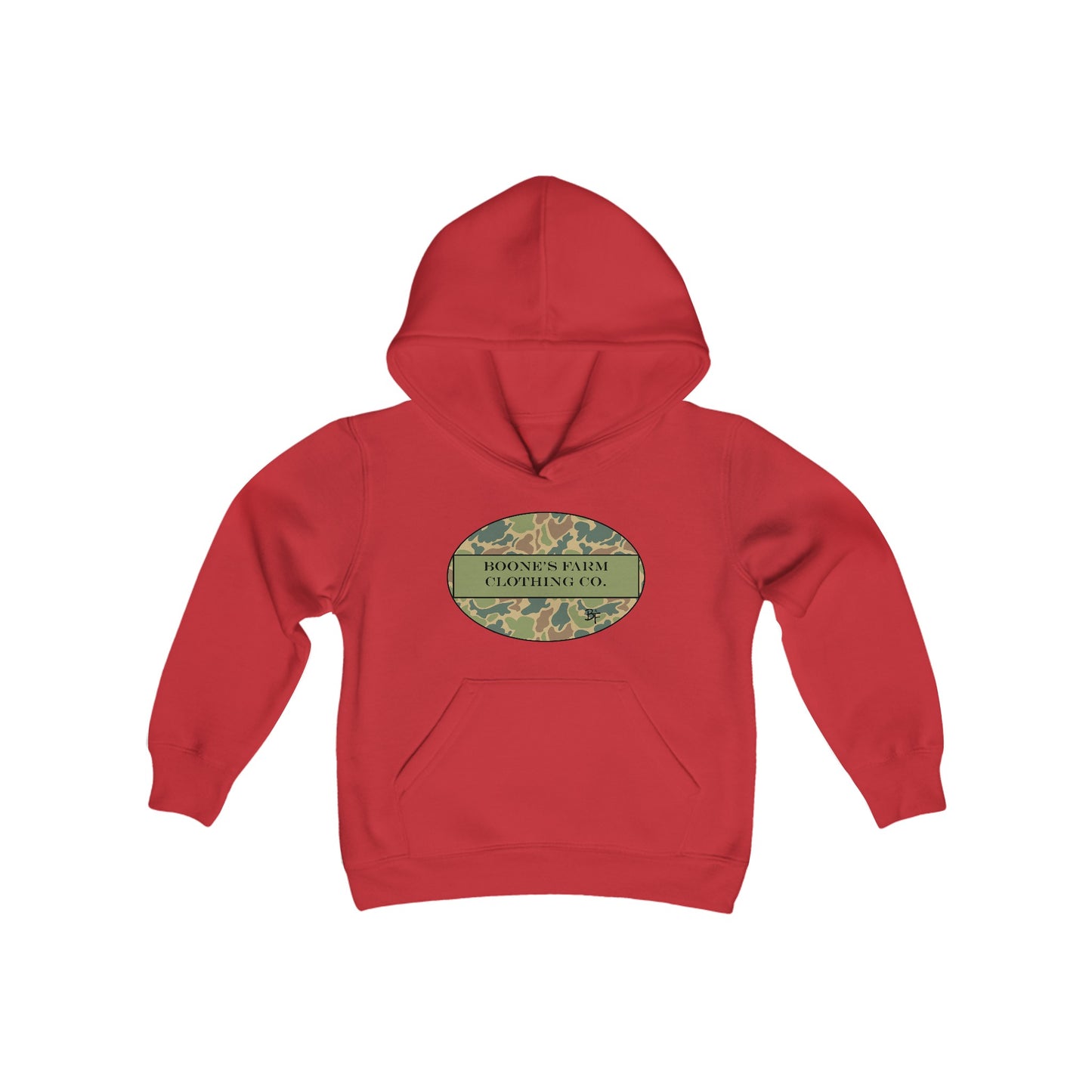 Boone's Farm Camo Logo Kids Sweatshirt