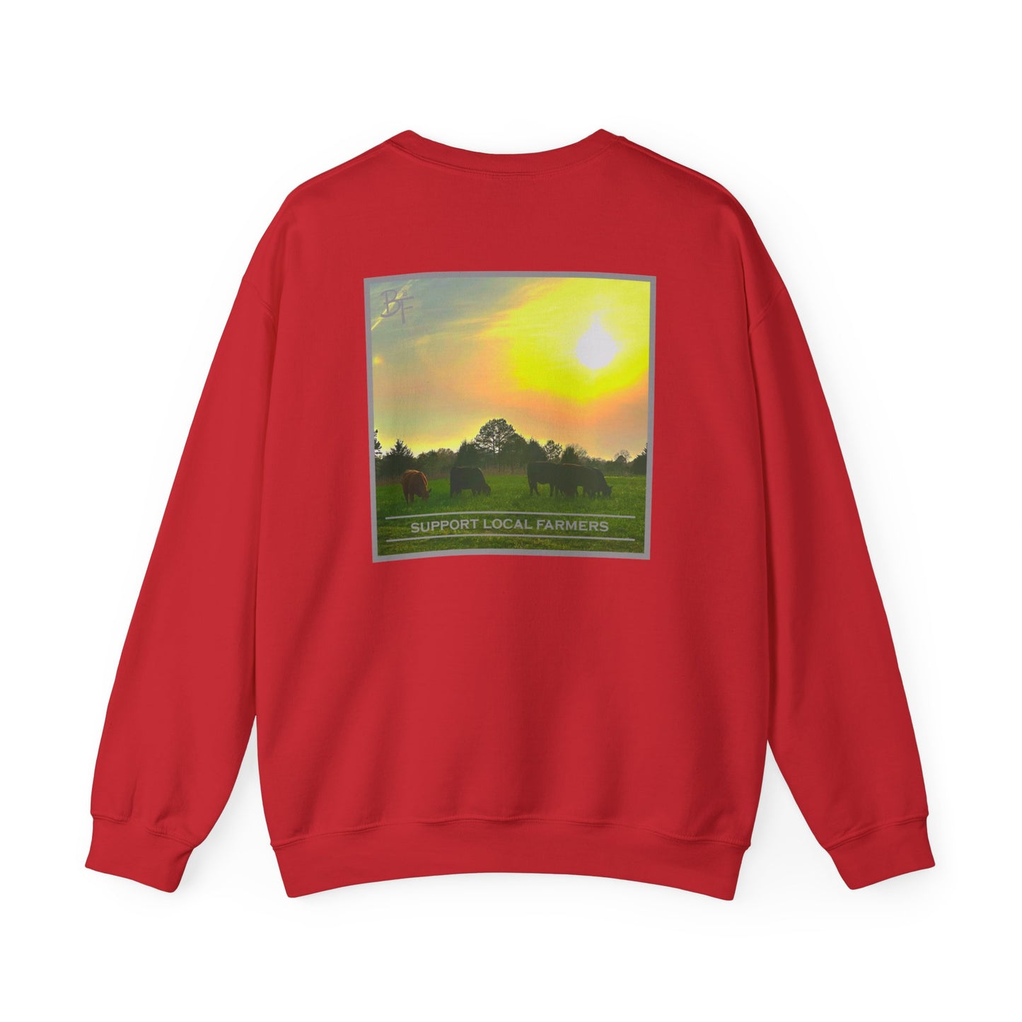 Support Local Farmers Crewneck Sweatshirt