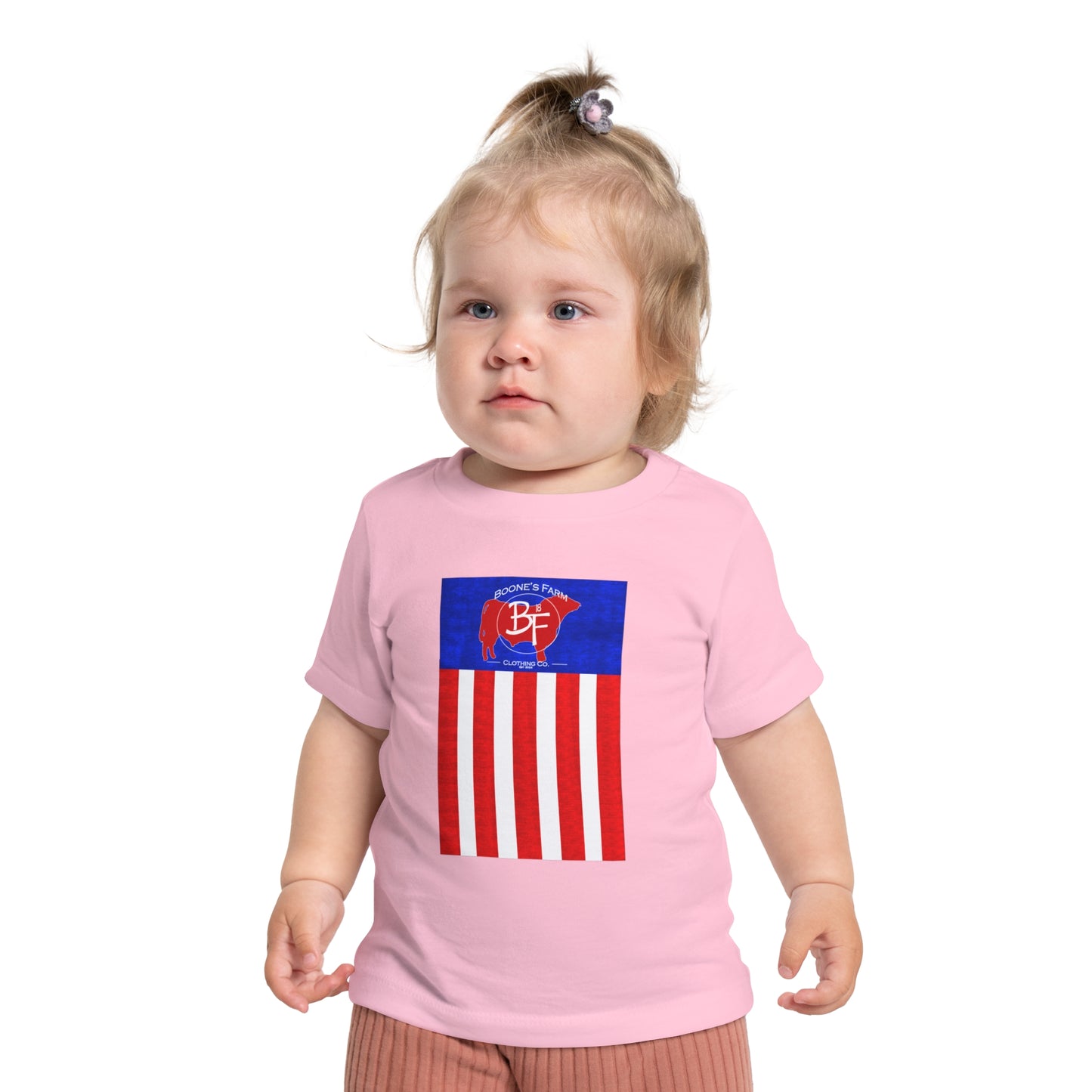 Bull+Flag Baby Tee