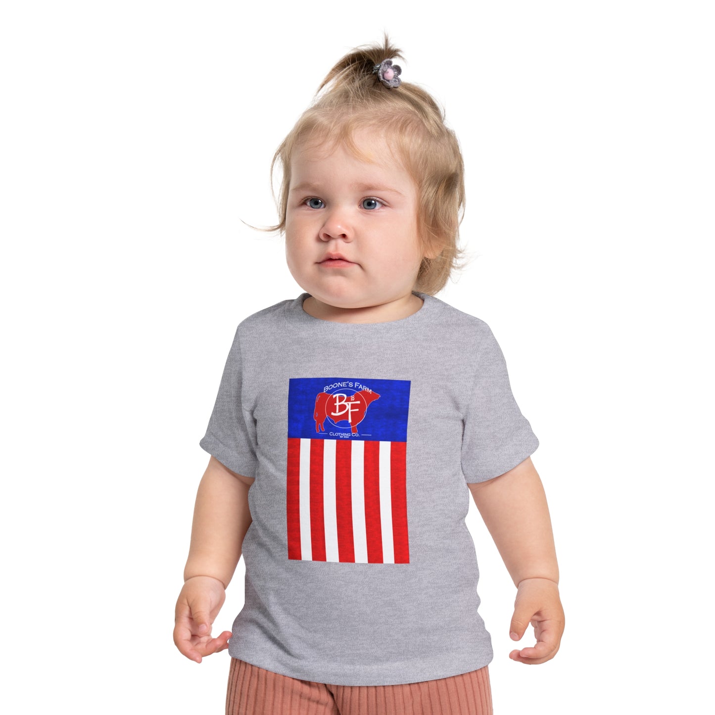 Bull+Flag Baby Tee