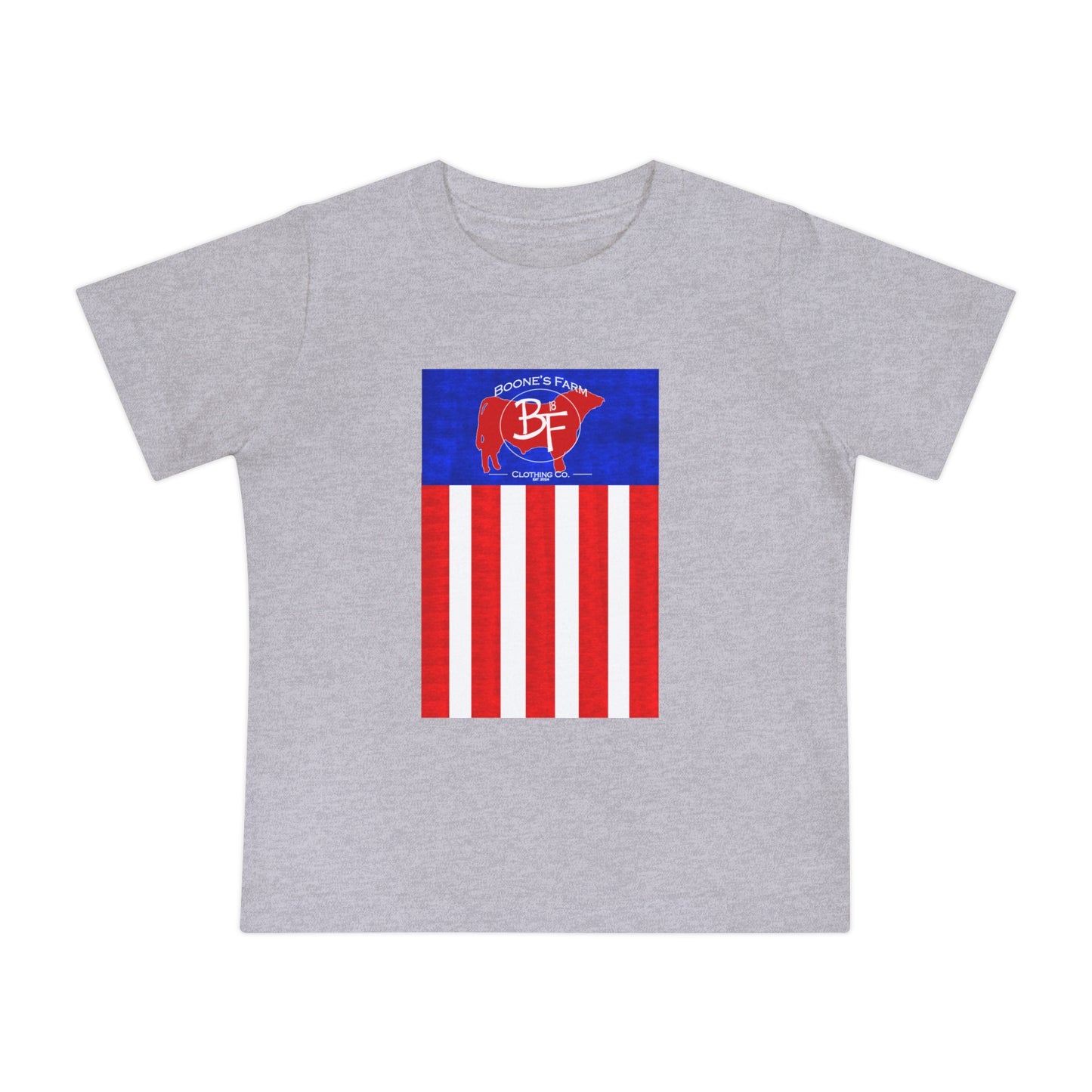 Bull+Flag Baby Tee