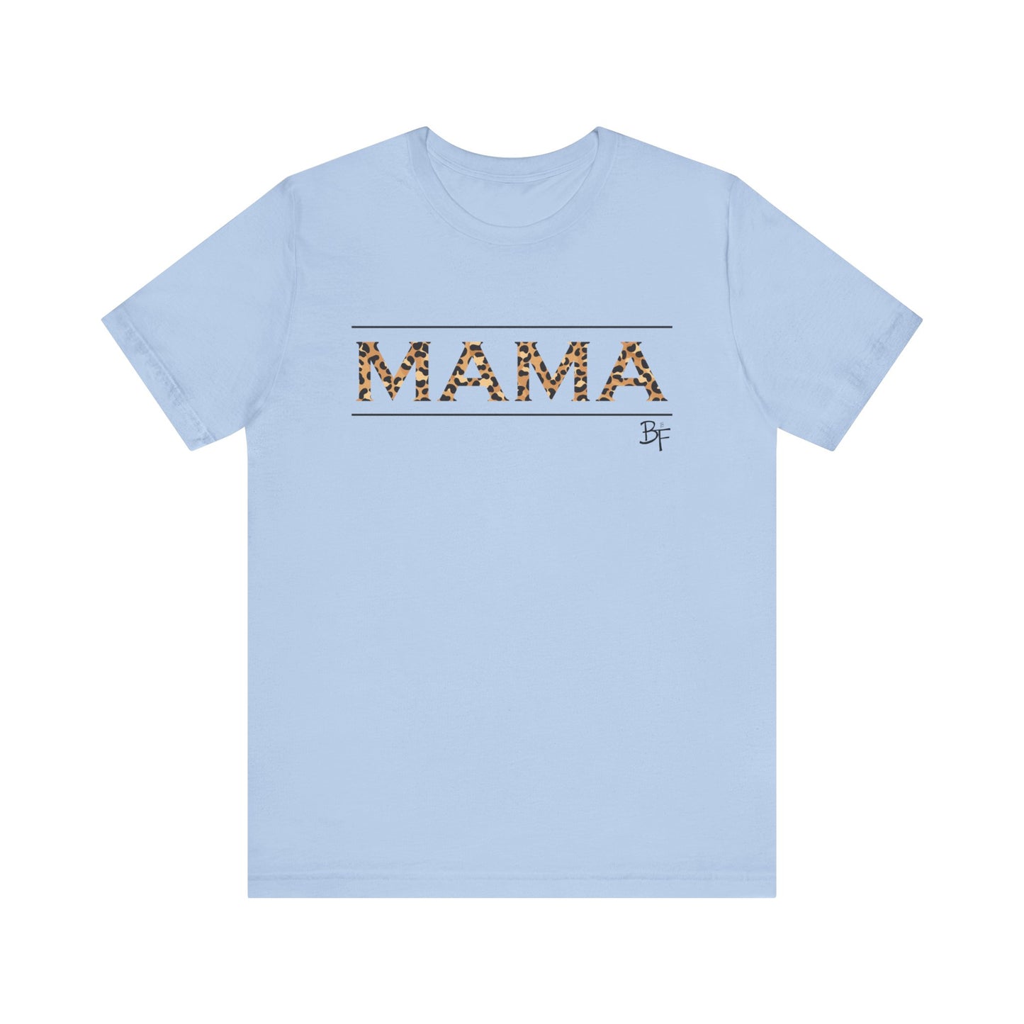 Cheetah Print MAMA Bella Canvas Tee