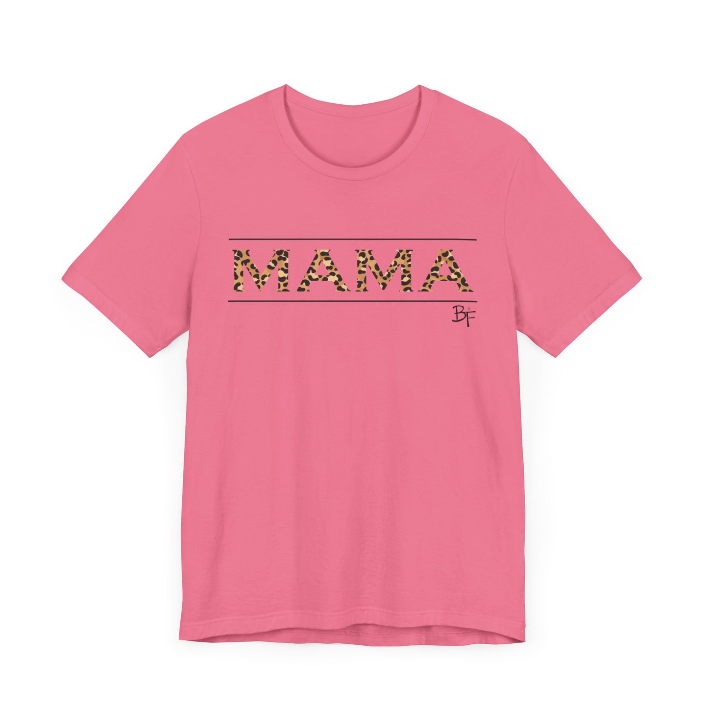 Cheetah Print MAMA Bella Canvas Tee