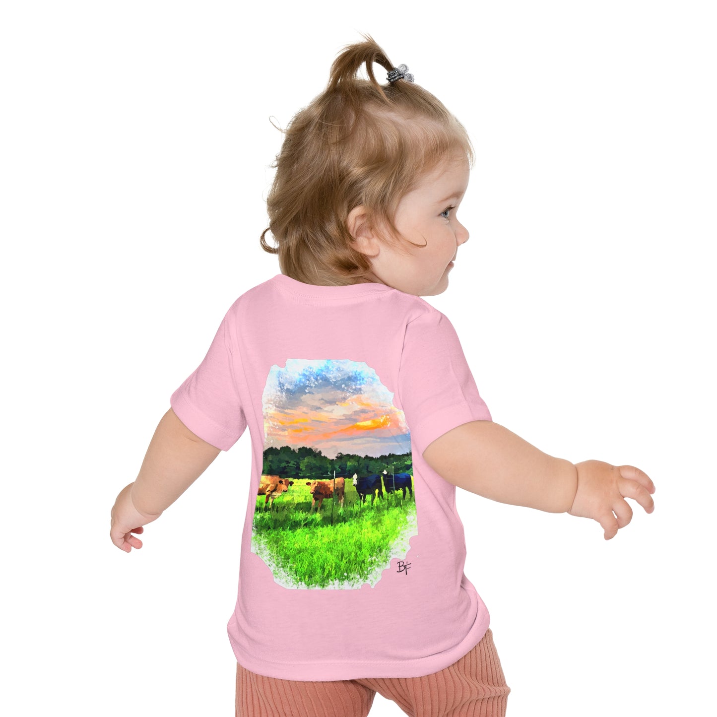 Sweet Summertime Baby Cow Tee