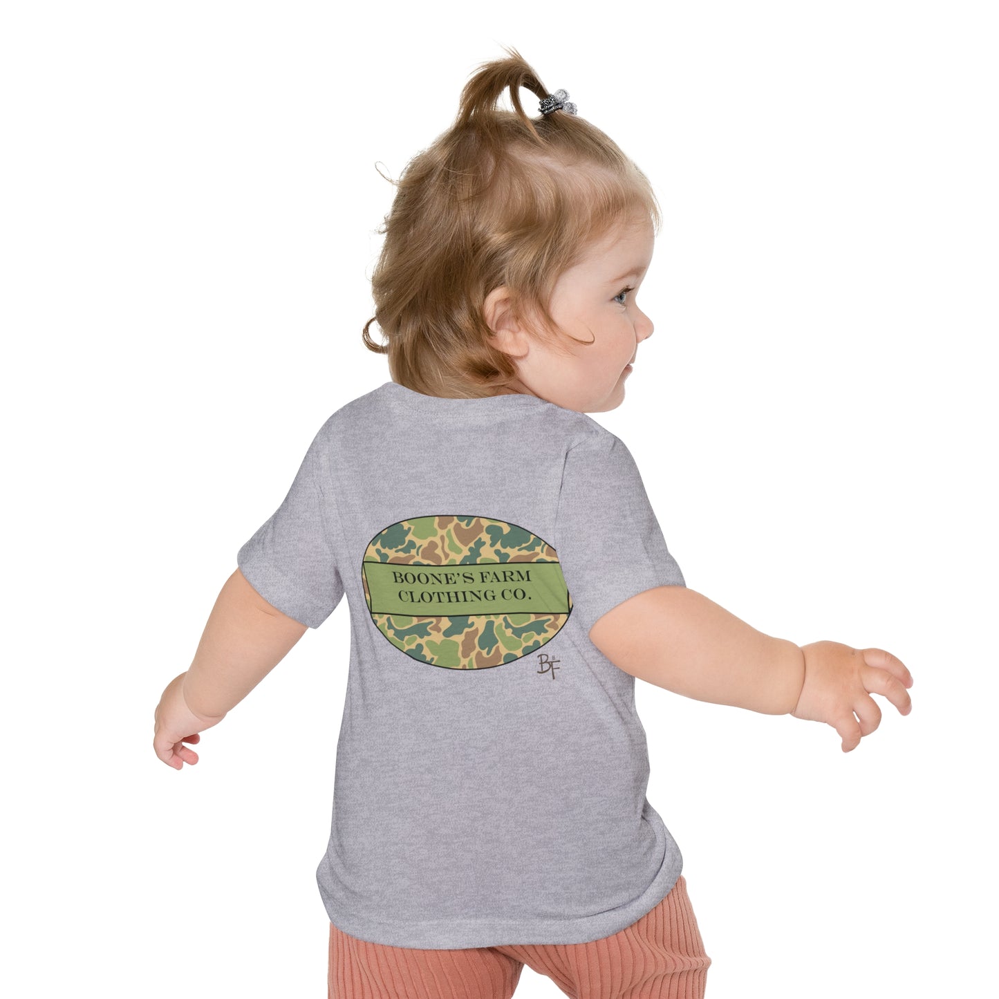 Camo Boone's Farm Baby Tee