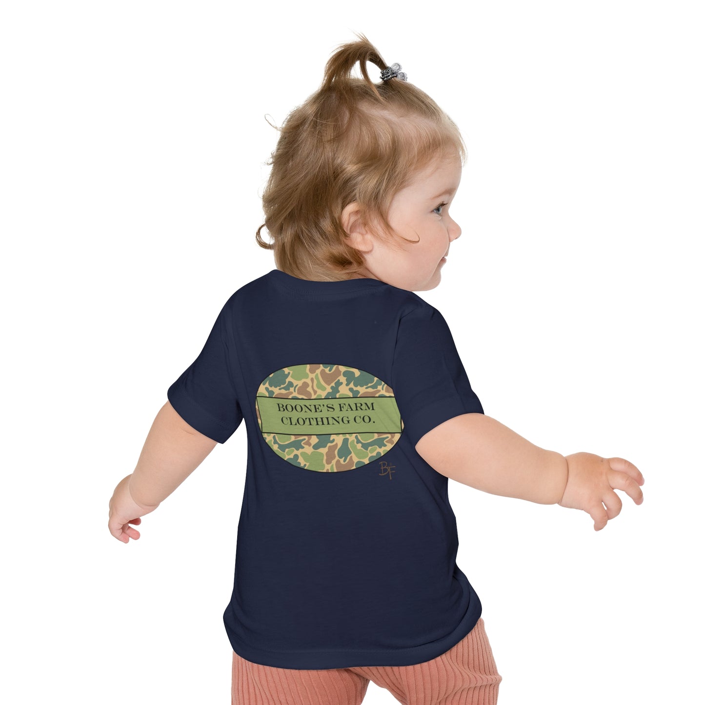 Camo Boone's Farm Baby Tee