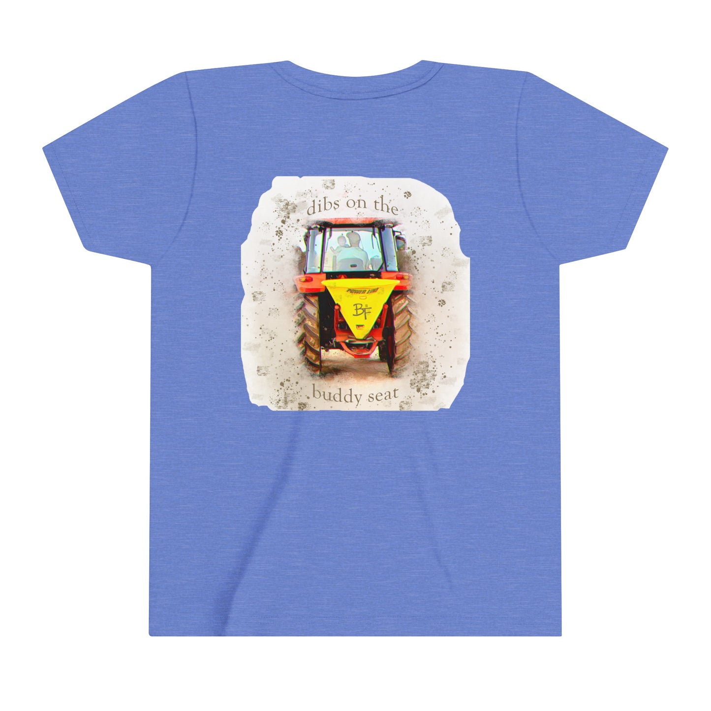 Youth Short Sleeve Tee "Dibs on the Buddy Seat"