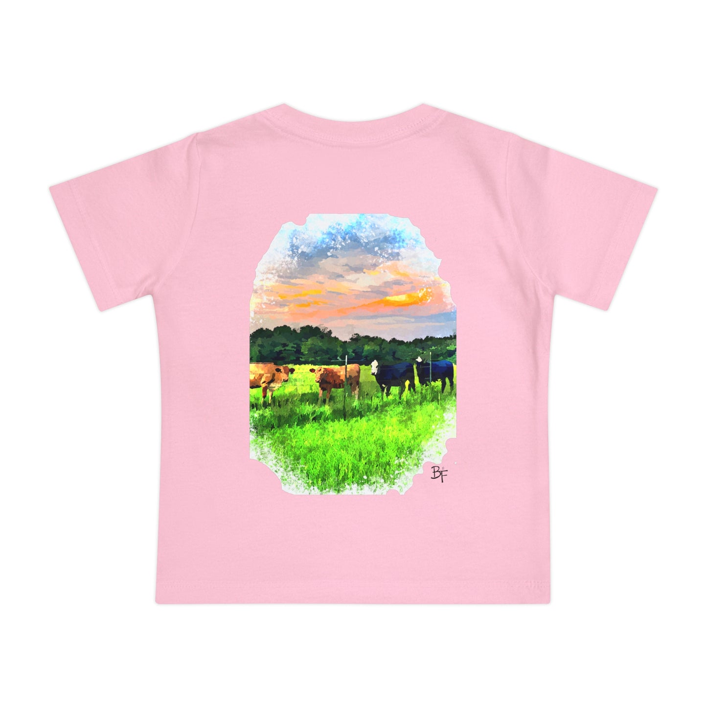 Sweet Summertime Baby Cow Tee