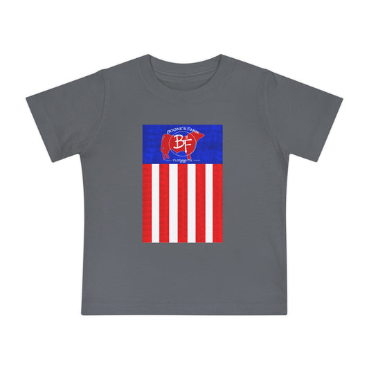 Bull+Flag Baby Tee