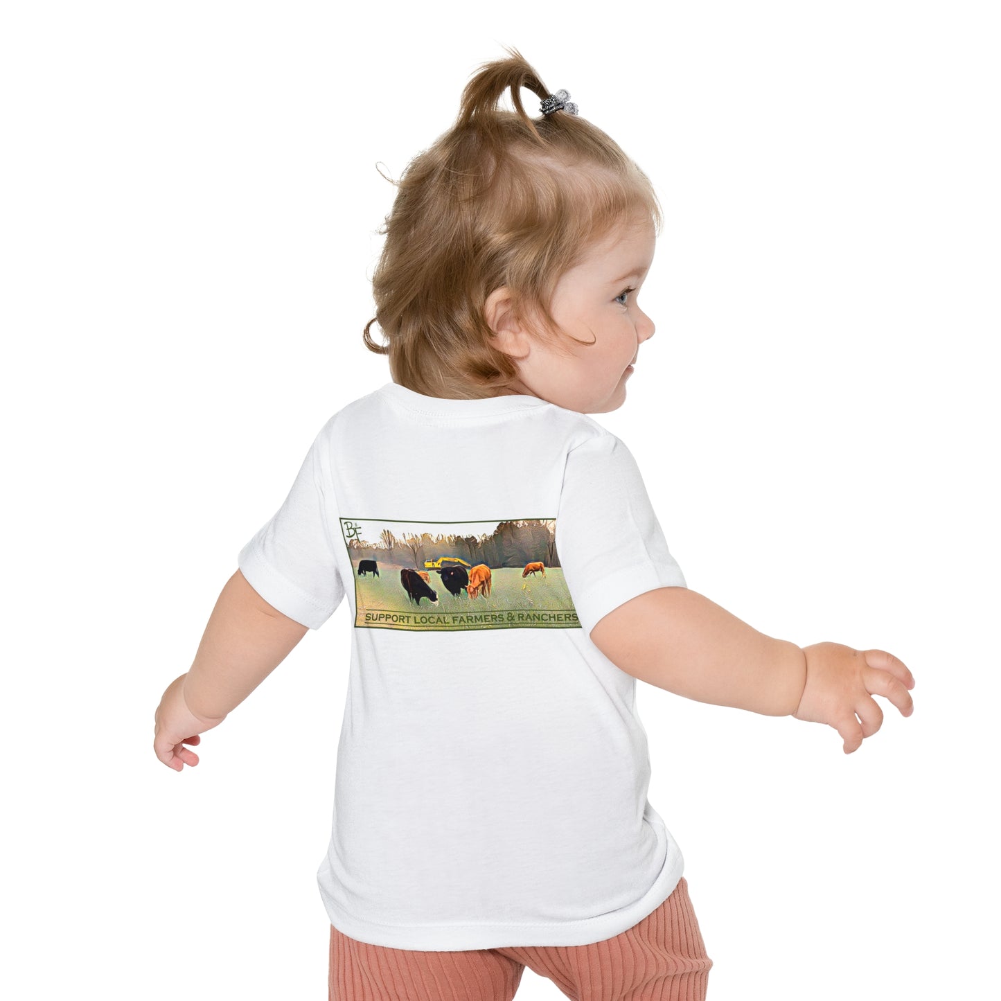 Support Farmers & Ranchers Baby Tee