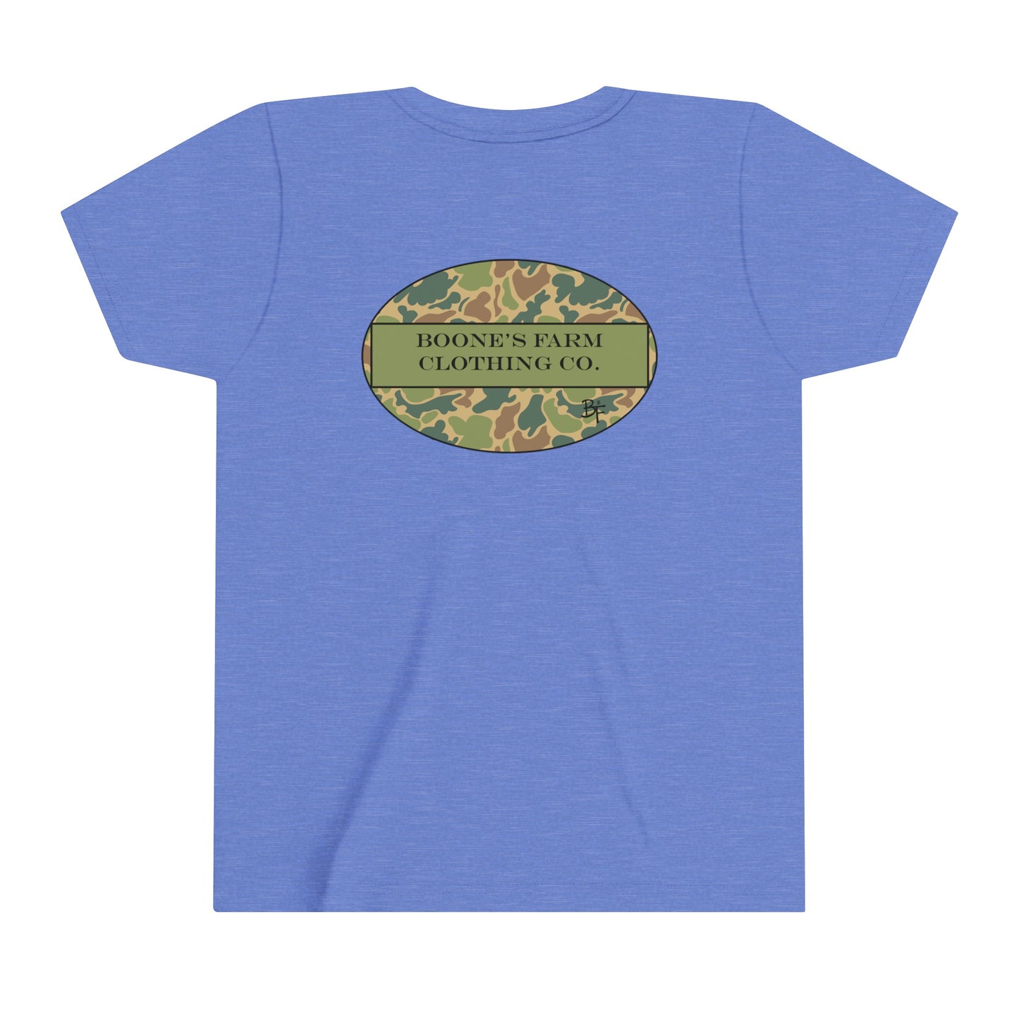 Camo Boone's Farm CC Logo Kids Tee