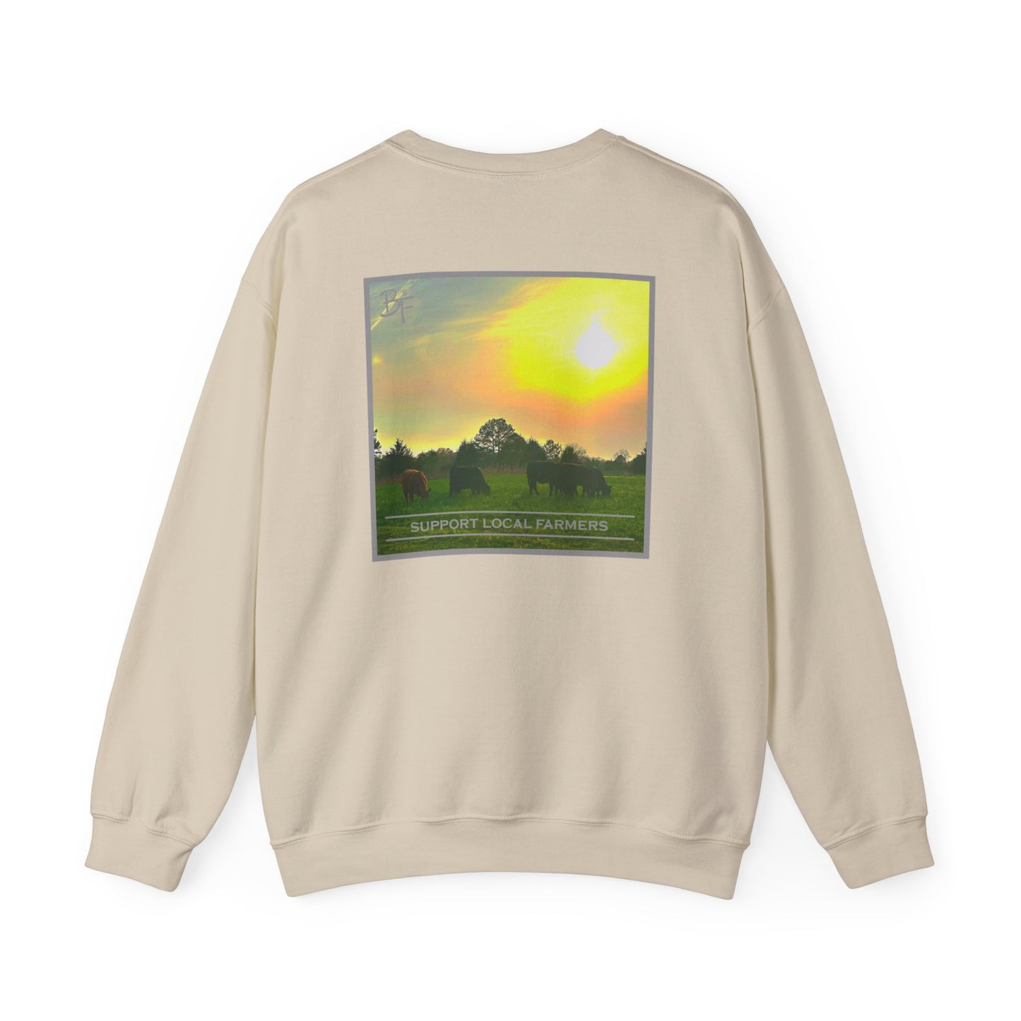 Support Local Farmers Crewneck Sweatshirt