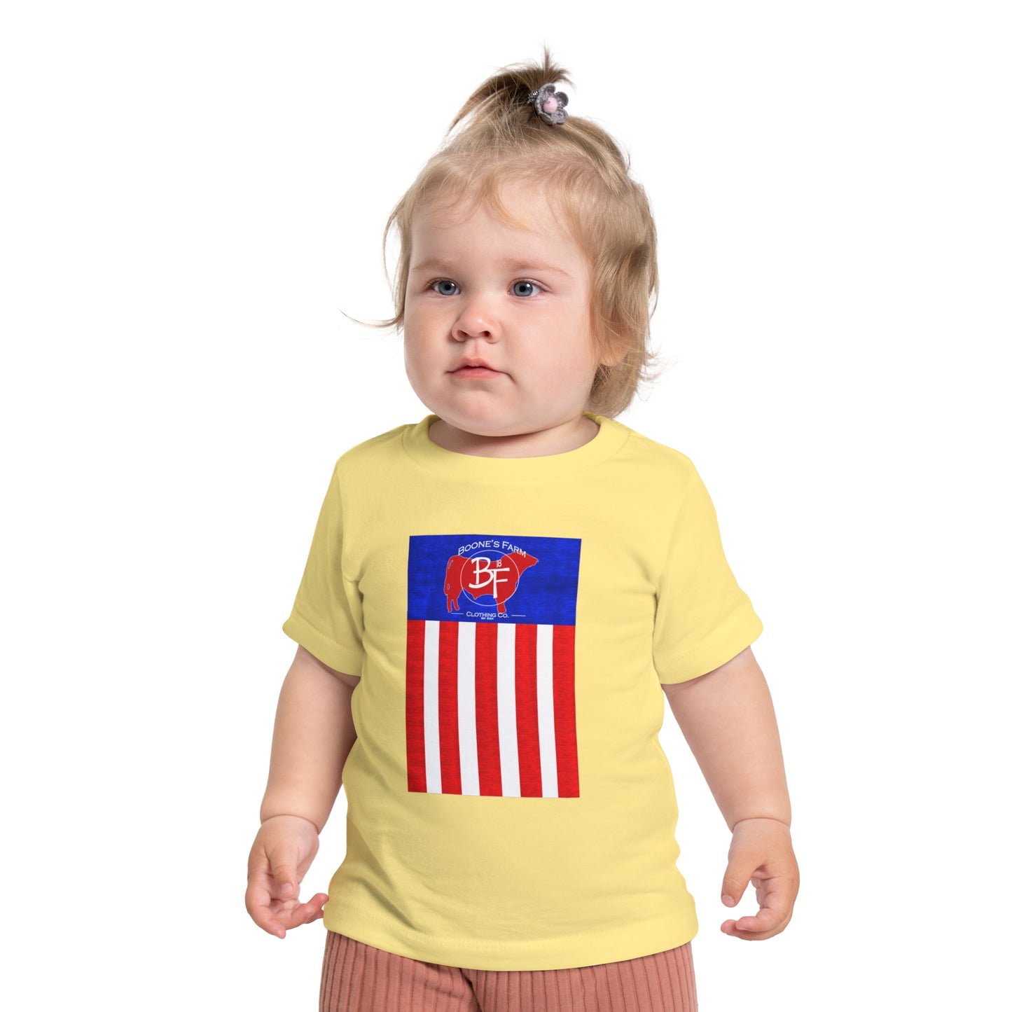 Bull+Flag Baby Tee