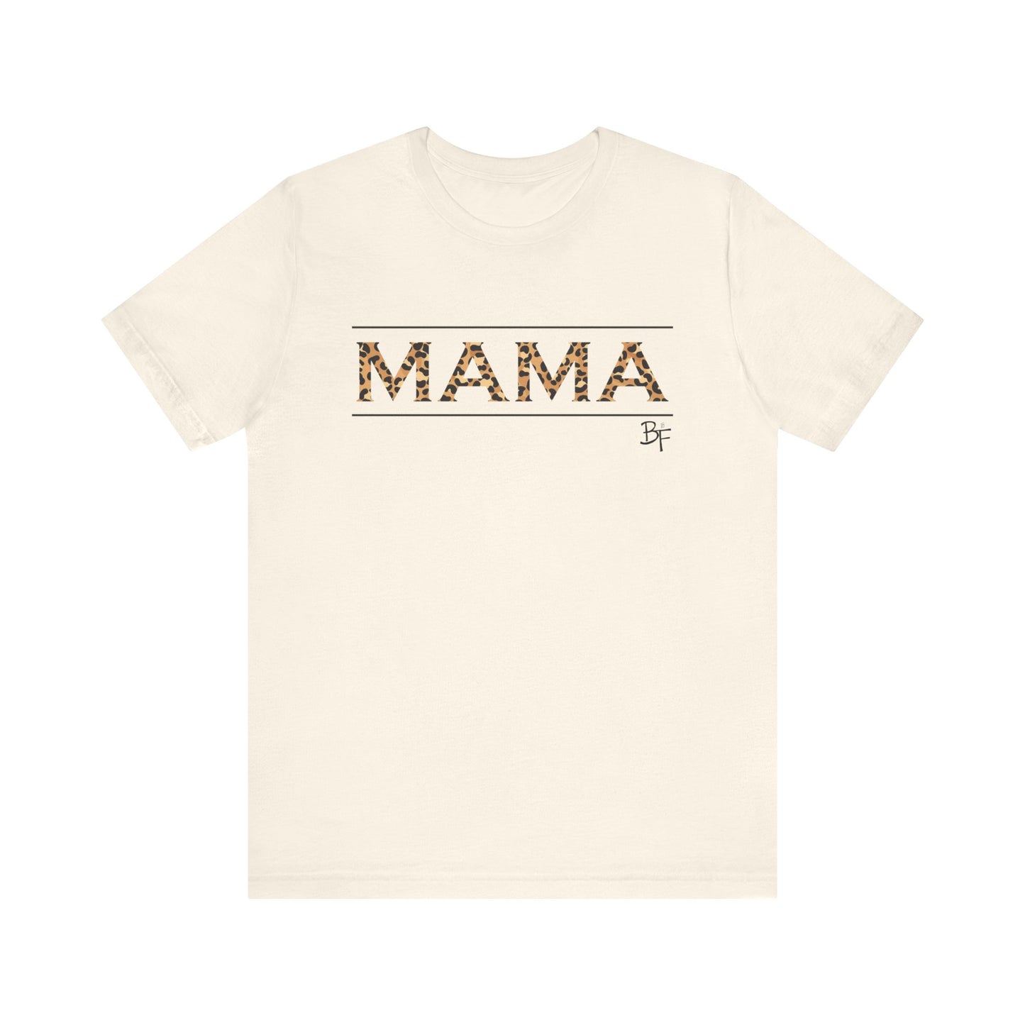 Cheetah Print MAMA Bella Canvas Tee