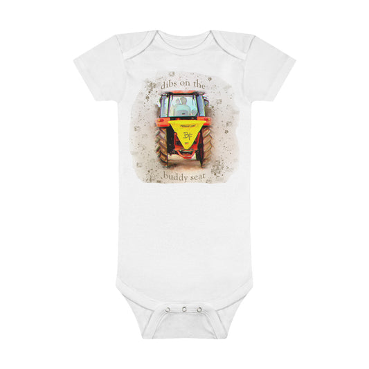 Baby Onesie "Dibs on the Buddy Seat"