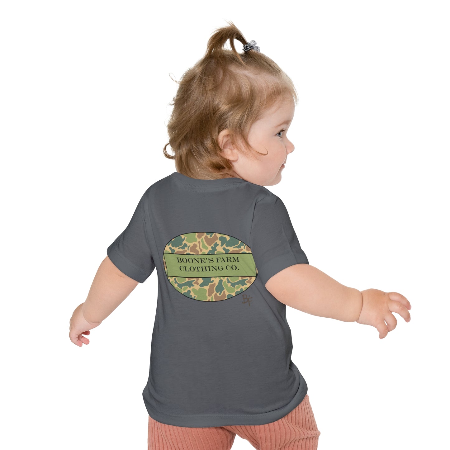 Camo Boone's Farm Baby Tee