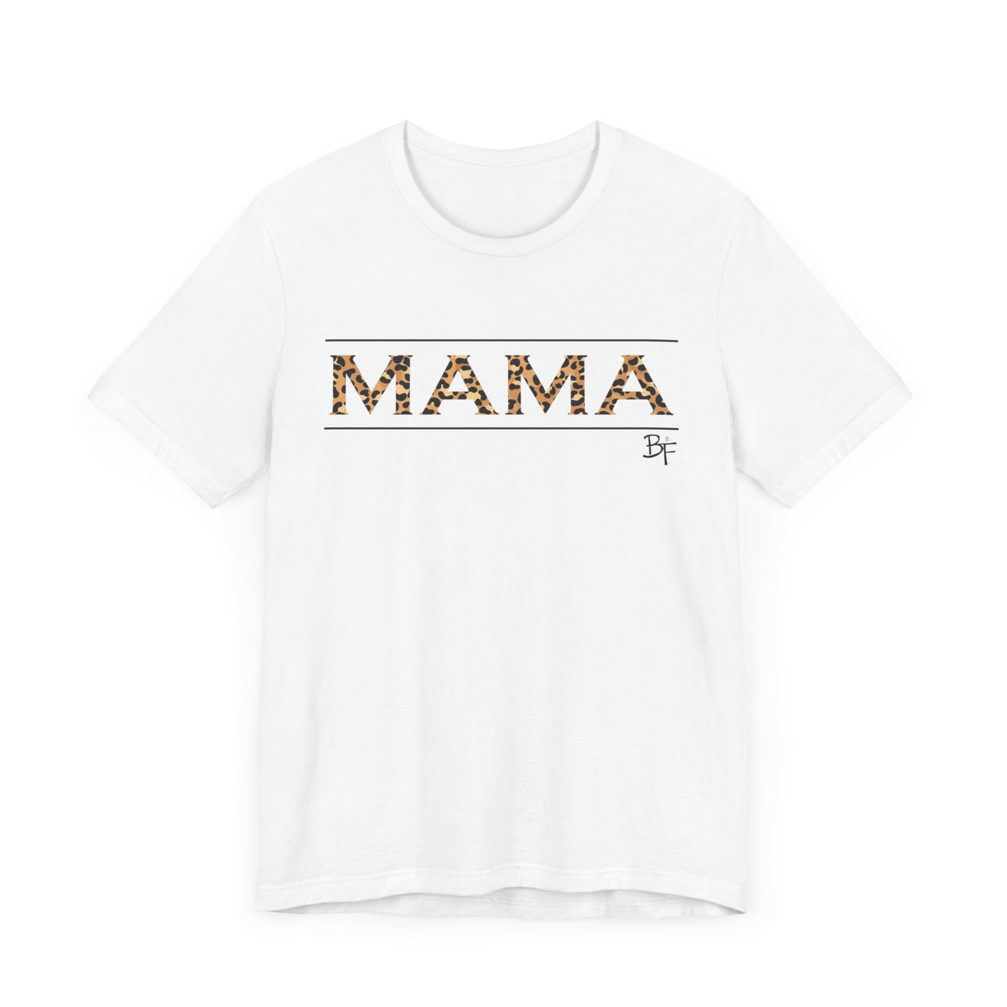 Cheetah Print MAMA Bella Canvas Tee