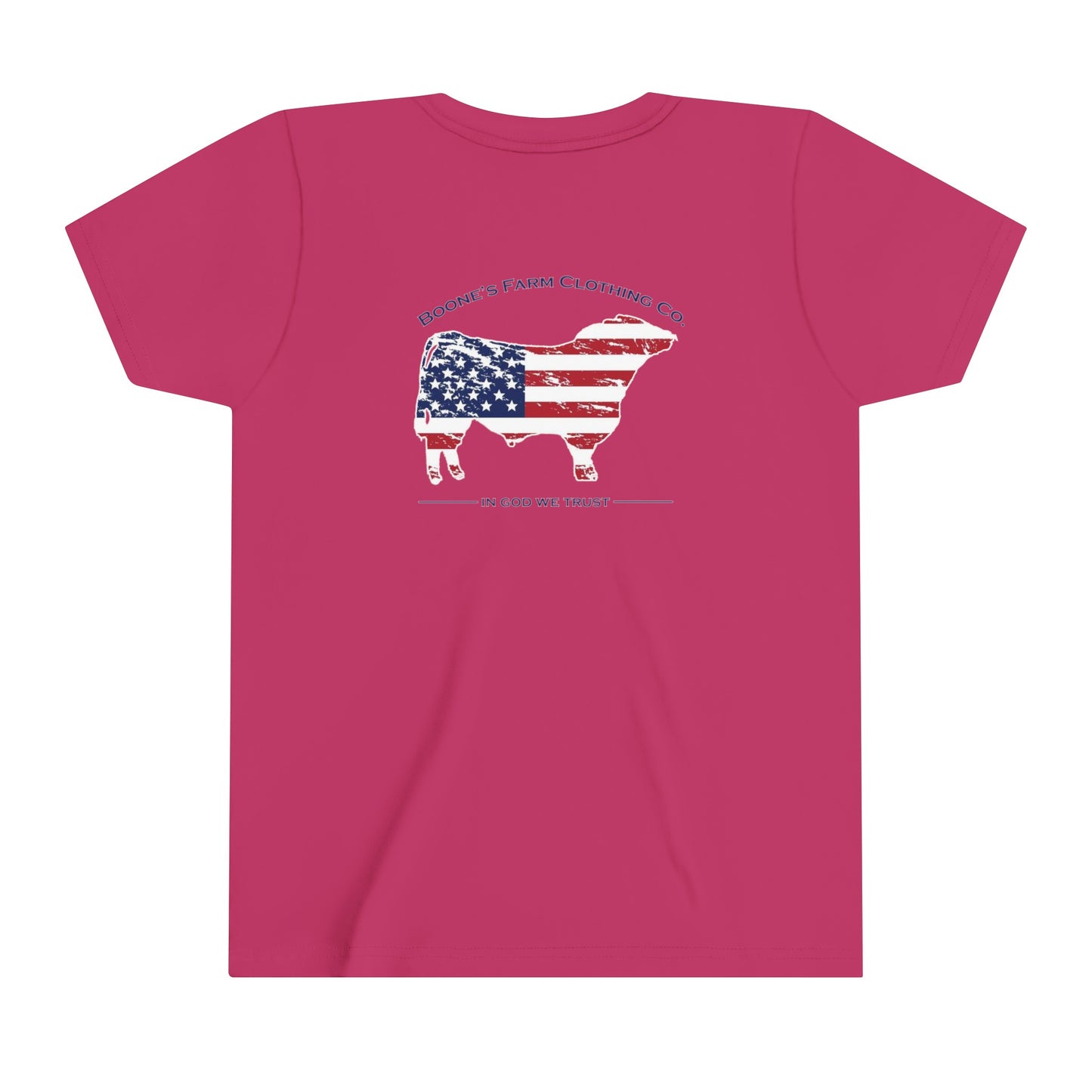 American Flag BFCC Bull Kids Tee