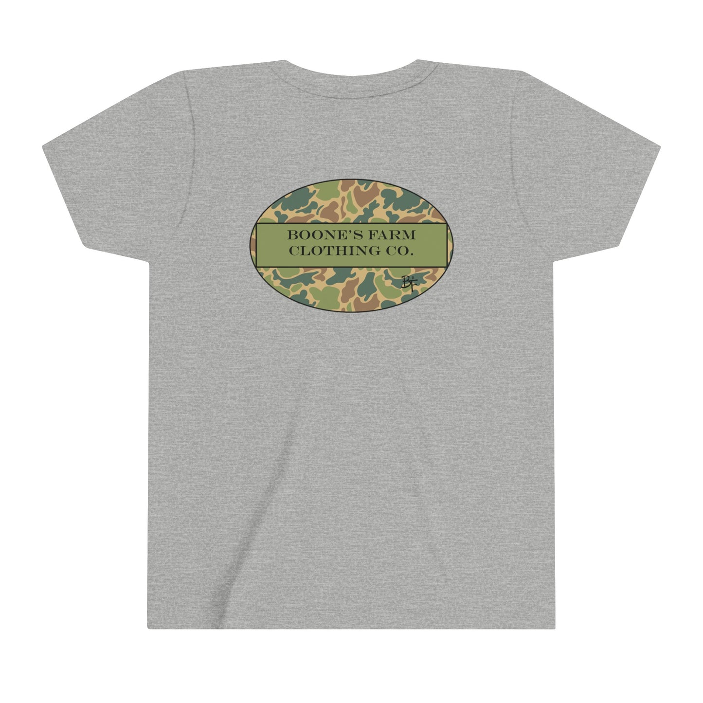 Camo Boone's Farm CC Logo Kids Tee